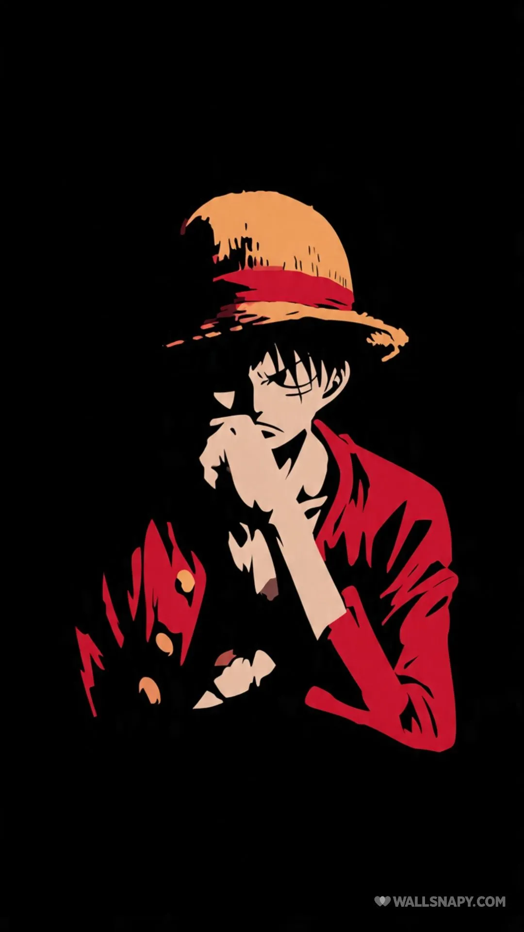 Luffy anime wallpaper for mobile and desktop