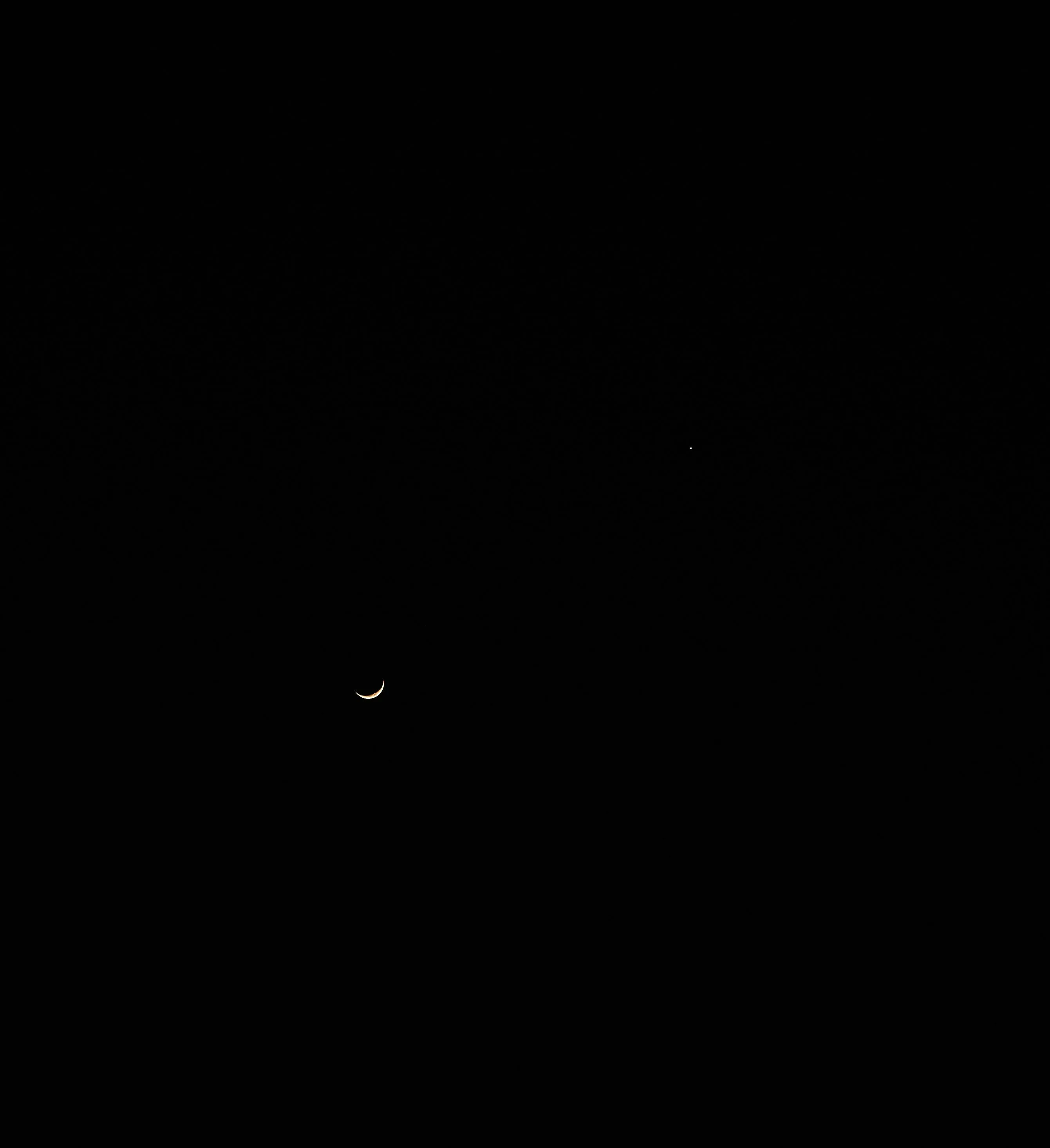 Phone wallpaper: Minimalism, Moon, Sky, Night 58217