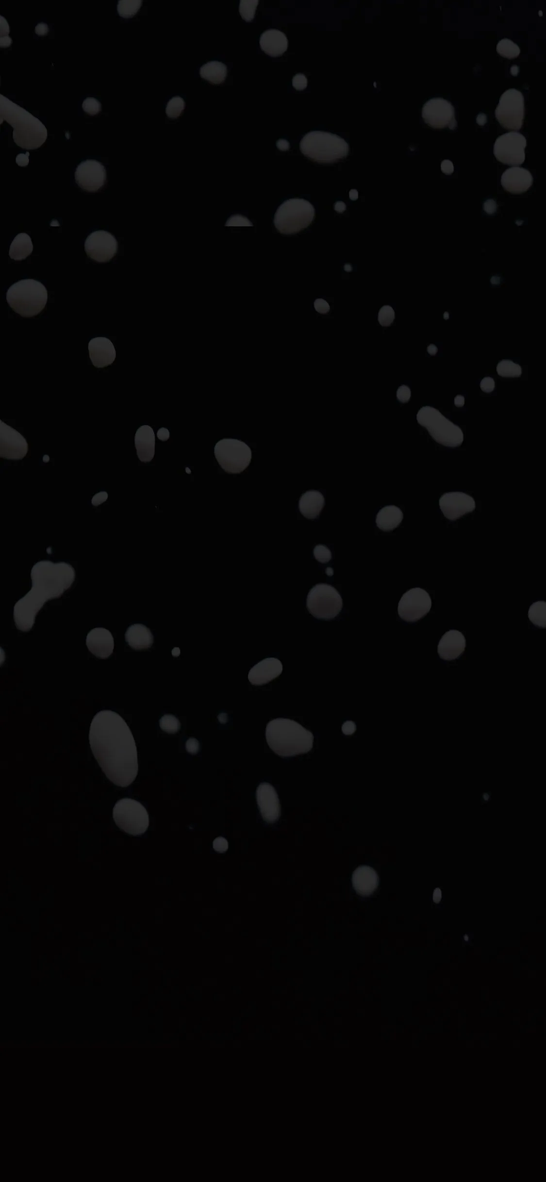 Drops Dark Bw Watter Minimal Simple Pattern iPhone Wallpaper