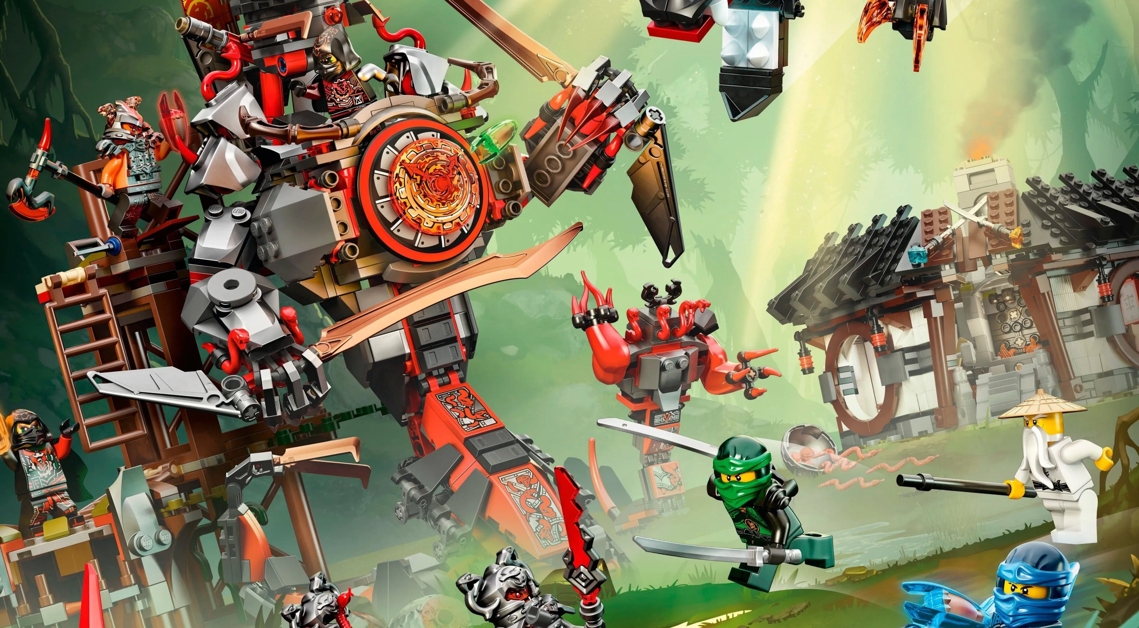 The Lego Ninjago Movie 4K HD Wallpaper
