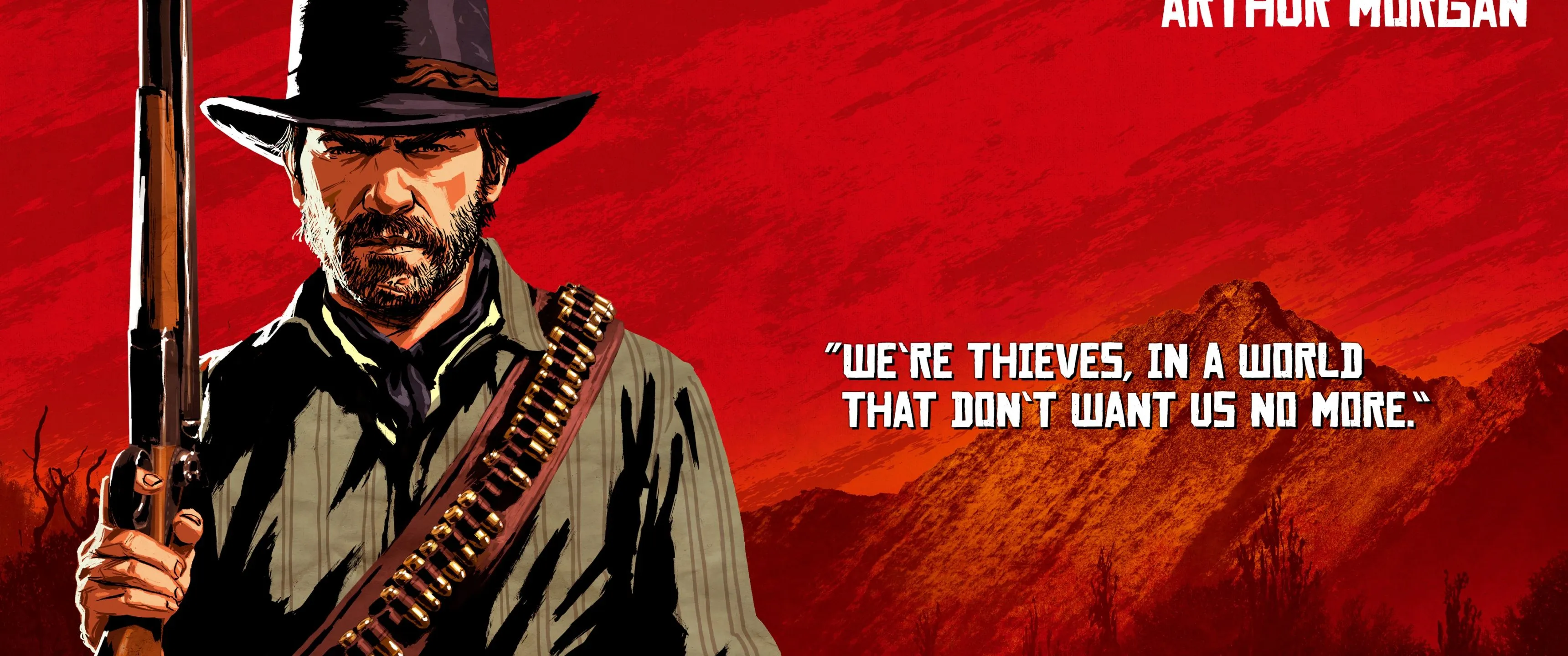 Red Dead Redemption 2 Wallpaper 4K, Arthur Morgan quotes