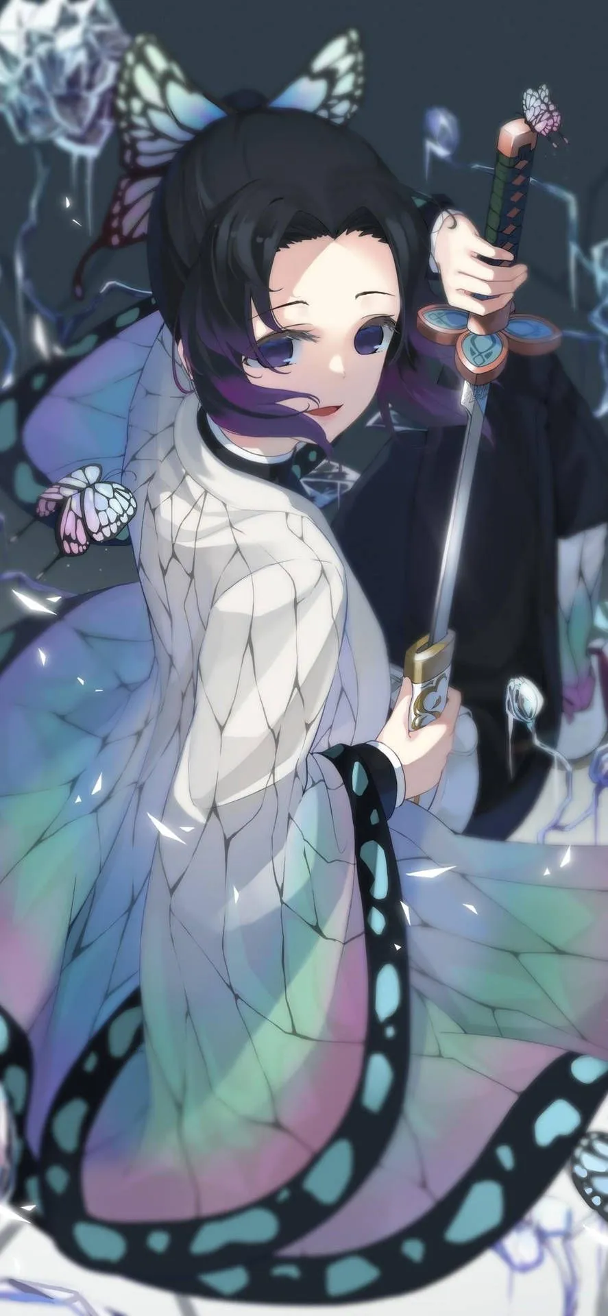 Download Demon Slayer Phone Shinobu Wallpaper