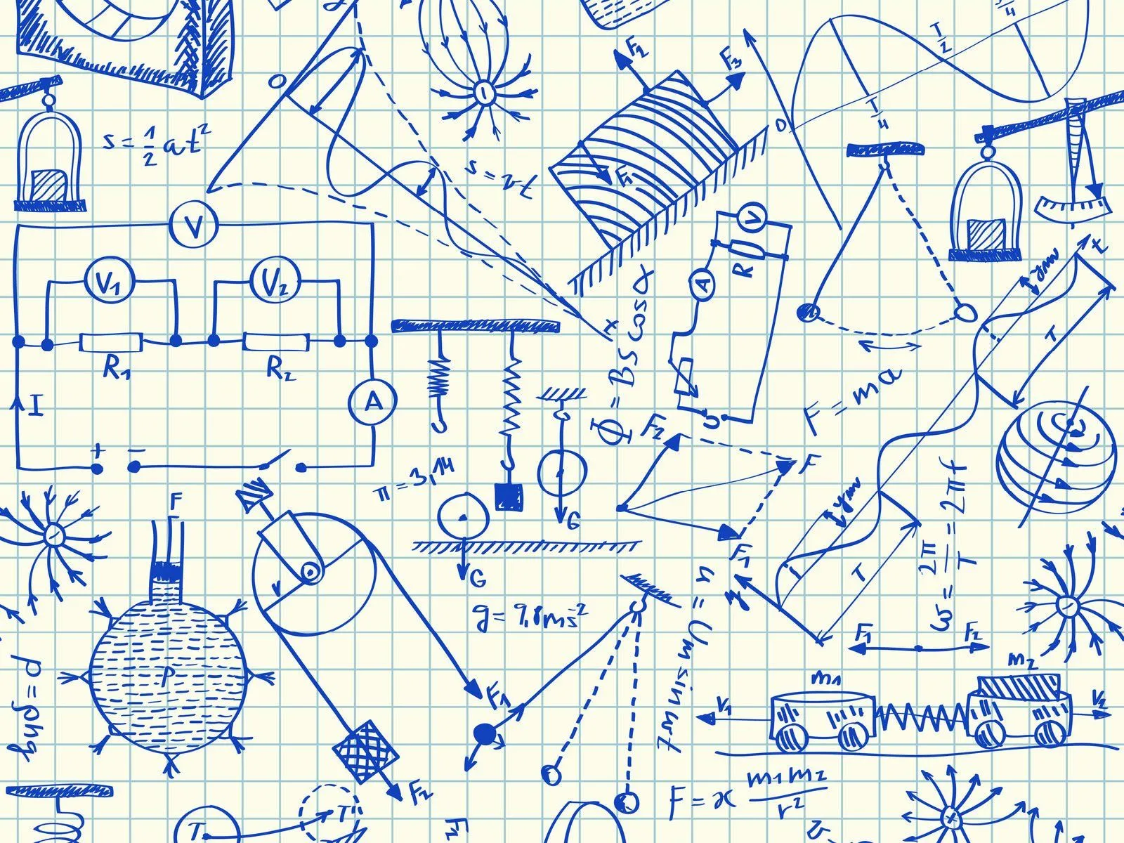 physics, Equation, Mathematics, Math, Formula, Poster, Science, Text, Typography Wallpaper HD / Desktop and Mobile Background