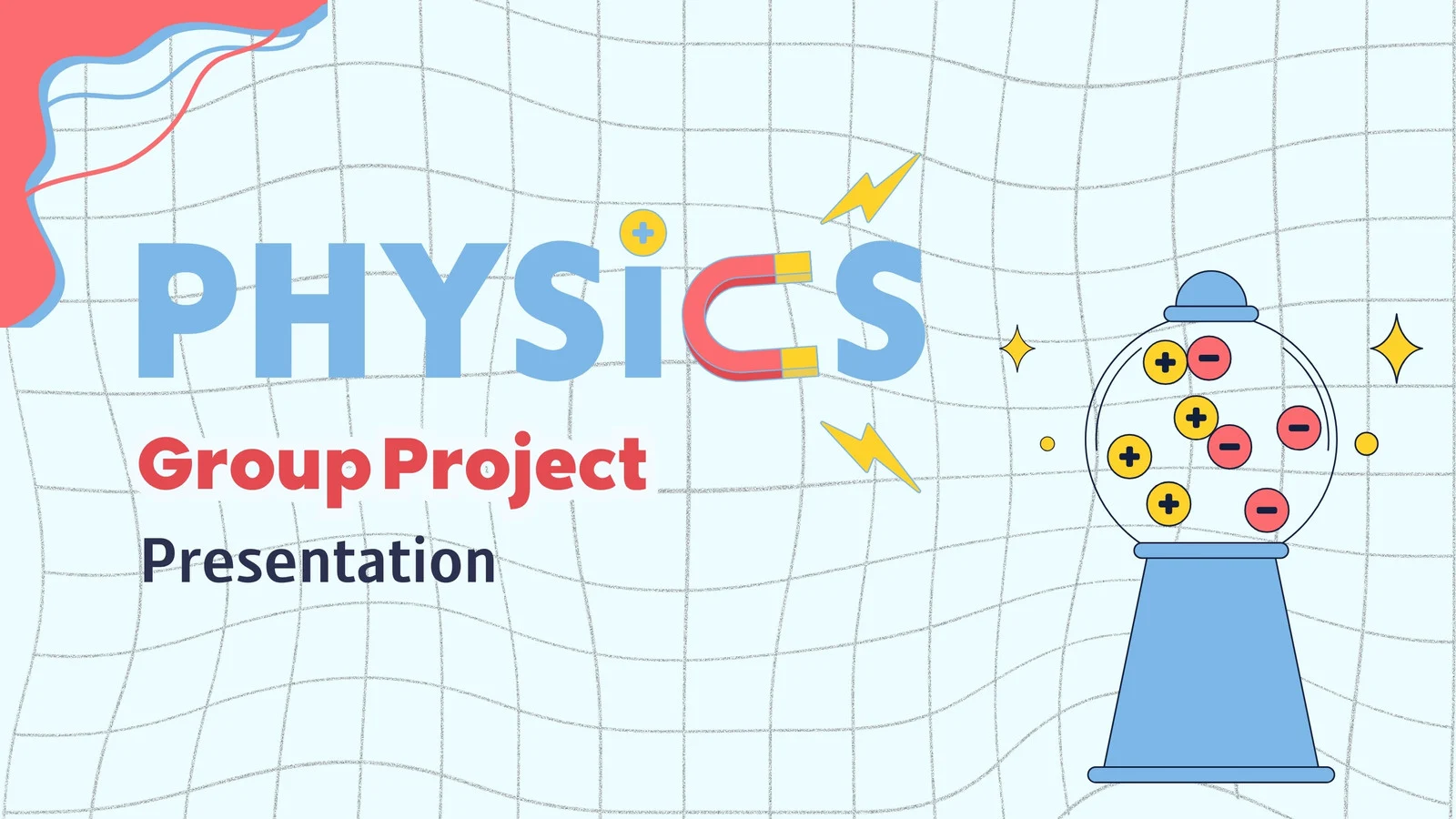 Soft Light Blue Fun Science Physics Presentation