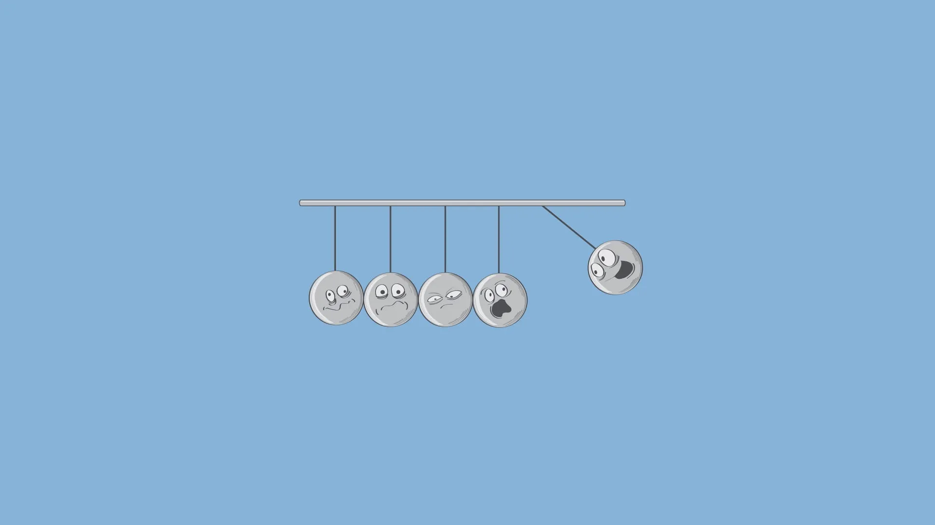 Person illustration, humor, physics HD wallpaper
