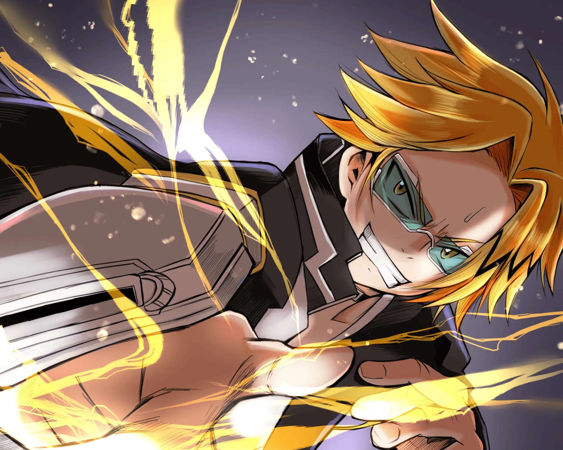 Denki Kaminari Electric Surge My Hero Academia Wallpaper by なるせx2311