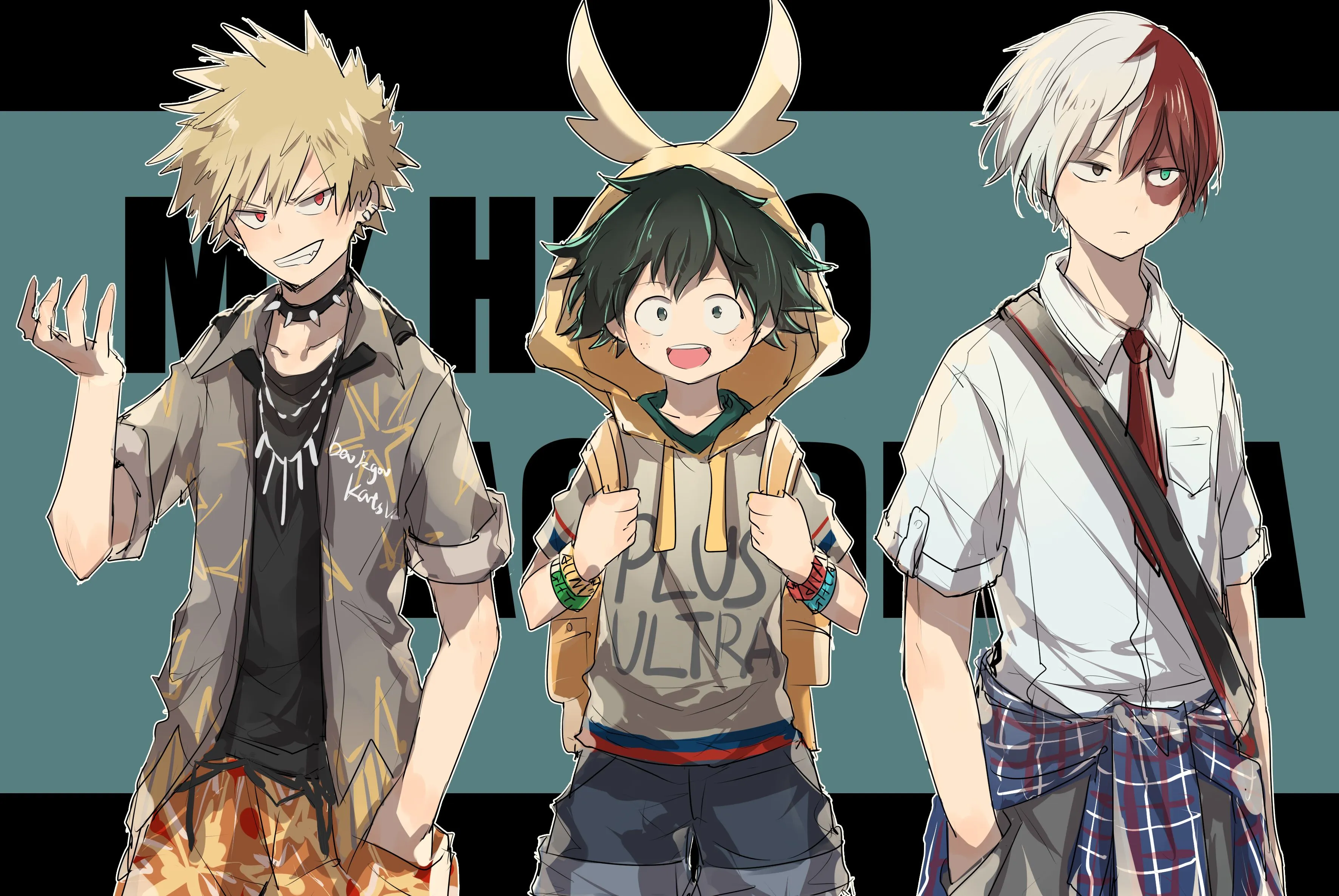 Desktop wallpaper: My Hero Academia, Anime, Denki Kaminari 4K free download for PC. 459321