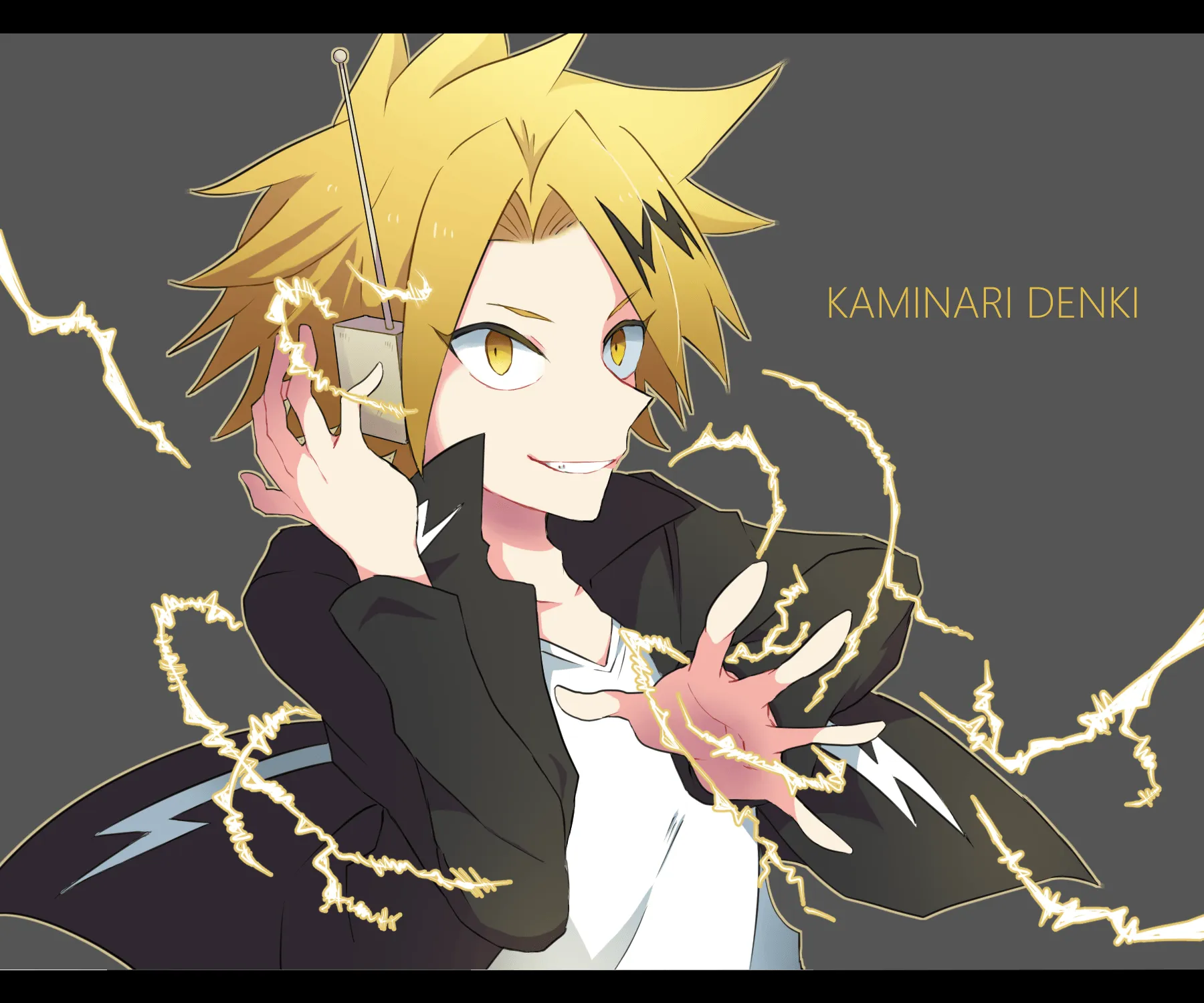 Kaminari Denki no Hero Academia by ko me0414 Anime Image Board