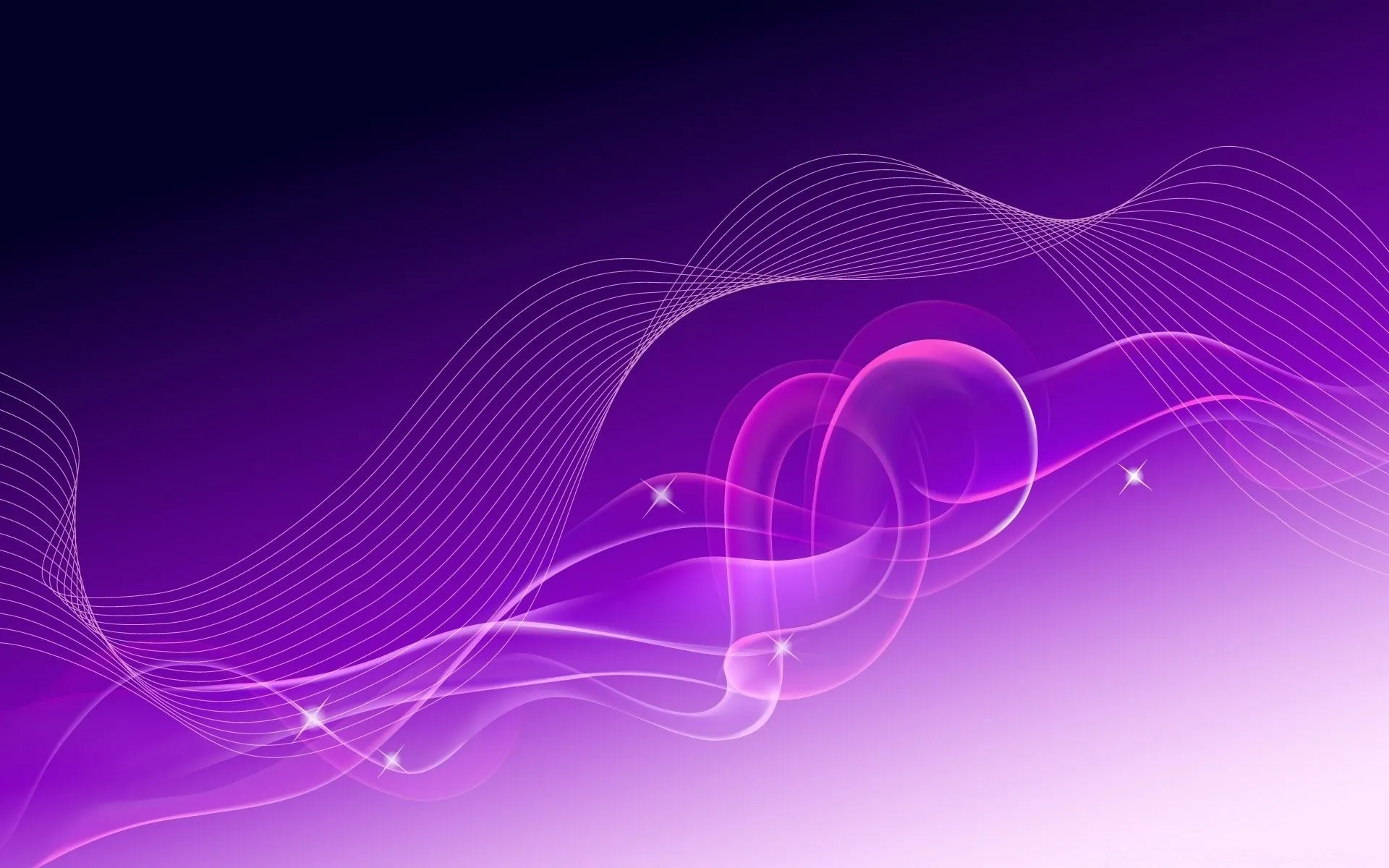 Bright lilac curve design