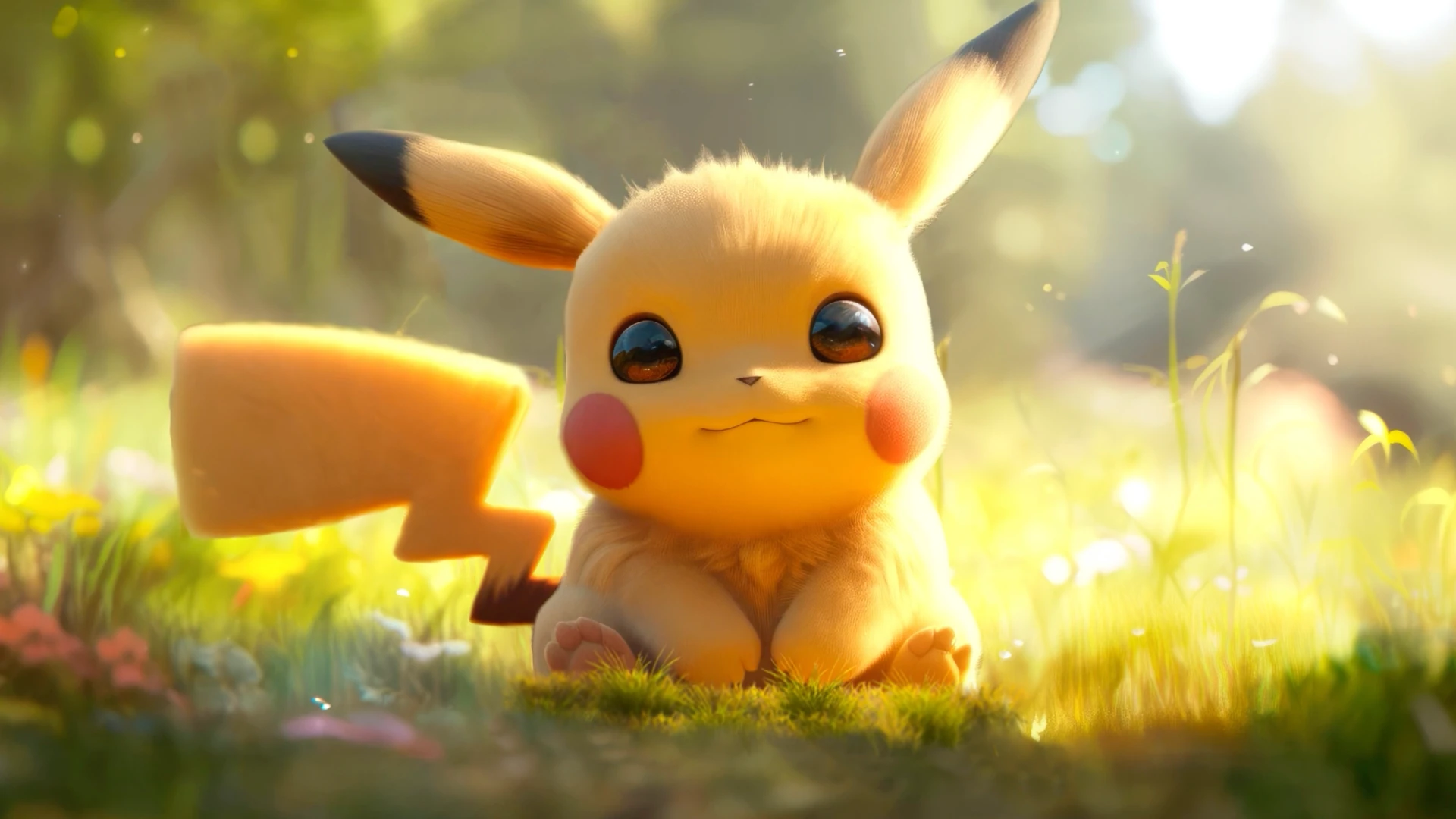 Pikachu 4K Animated Live Wallpaper. Cute & Whimsical Pokémon Background