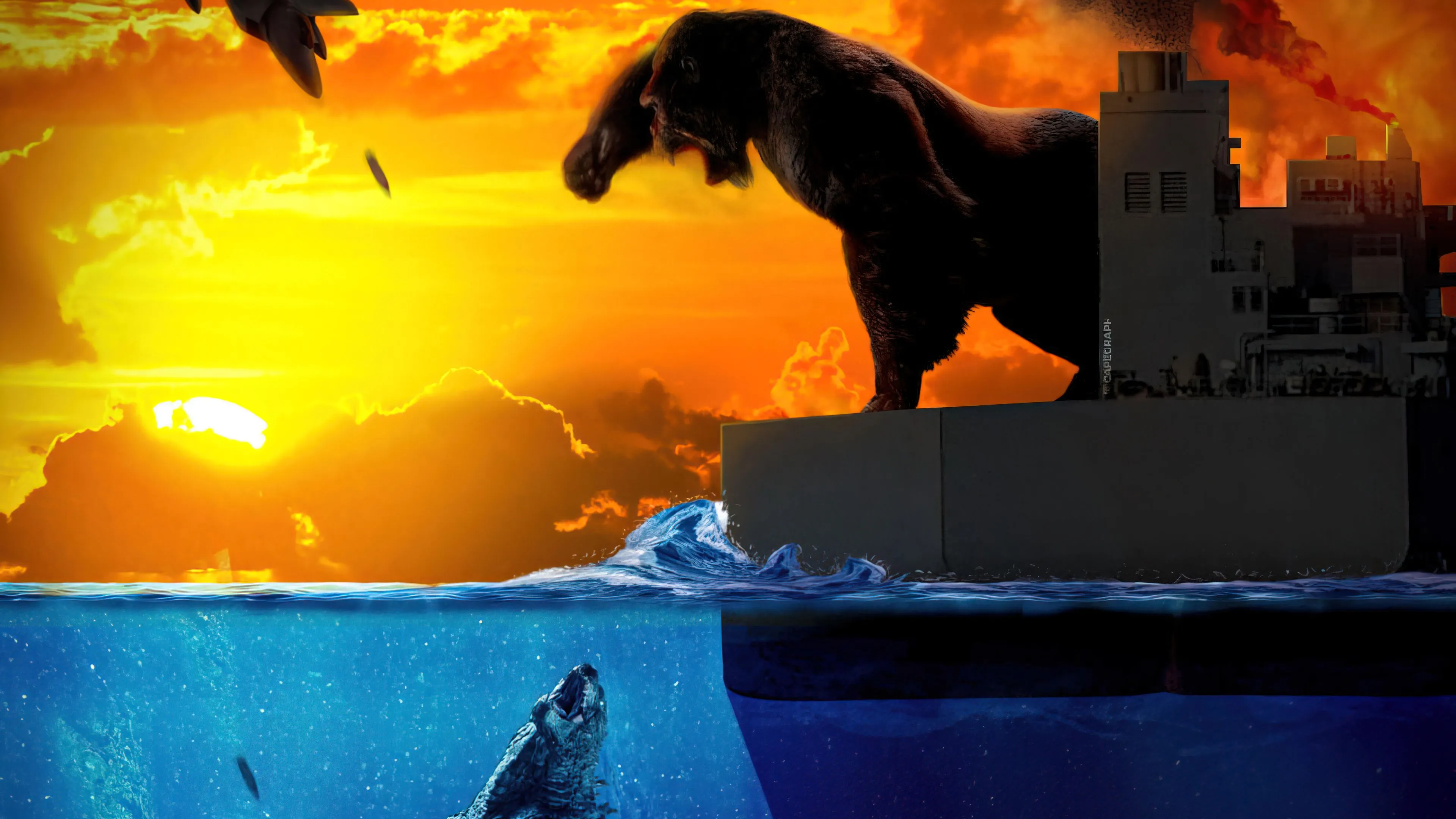 Desktop wallpaper: Godzilla Vs Kong, Movie, King Kong 4K free download for PC. 1017449