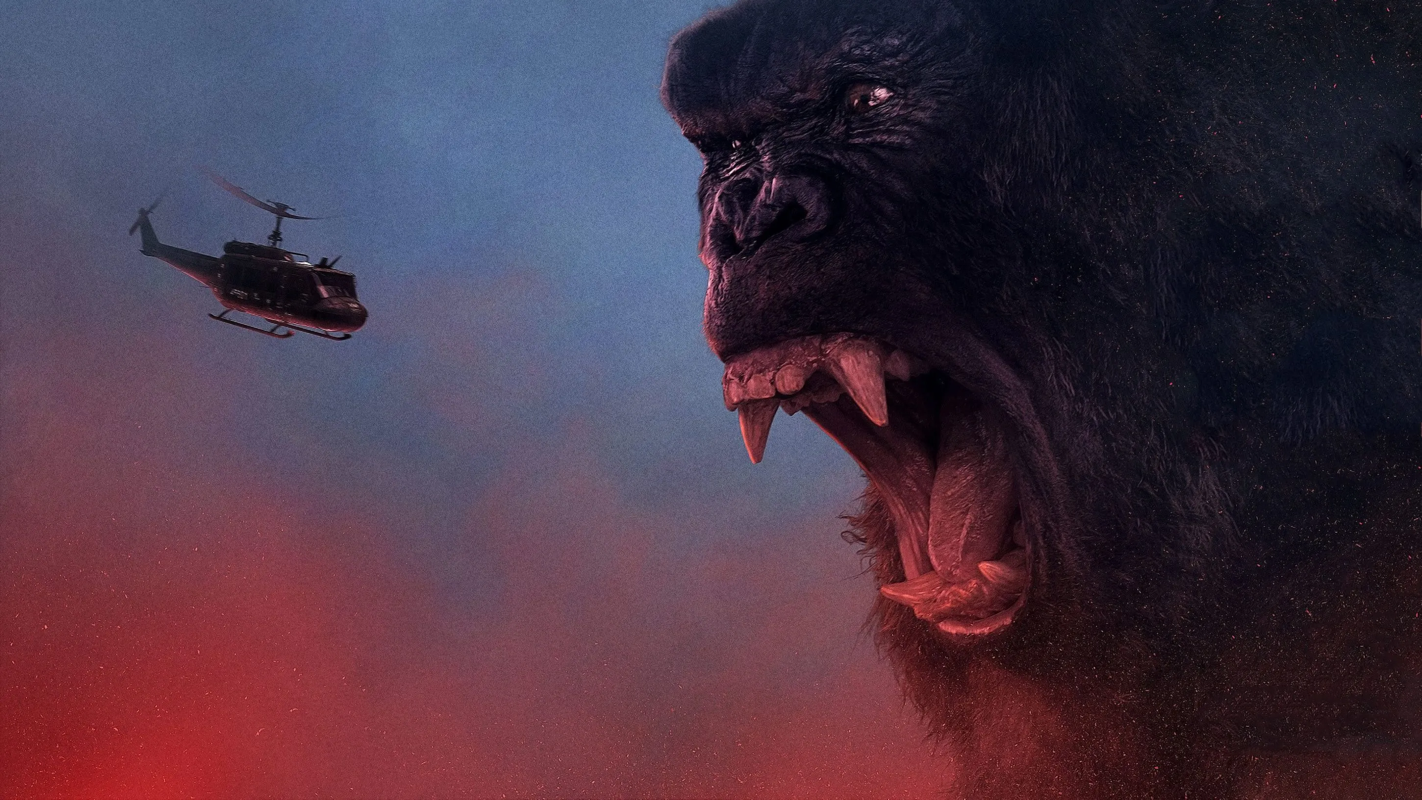 Kong Skull Island Hail The King Wallpaper, HD Movies 4K Wallpaper, Image and Background