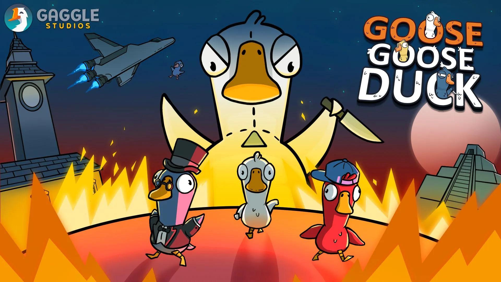 Desktop wallpaper: Goose Goose Duck, Video Game 4K free download for PC. 1060365