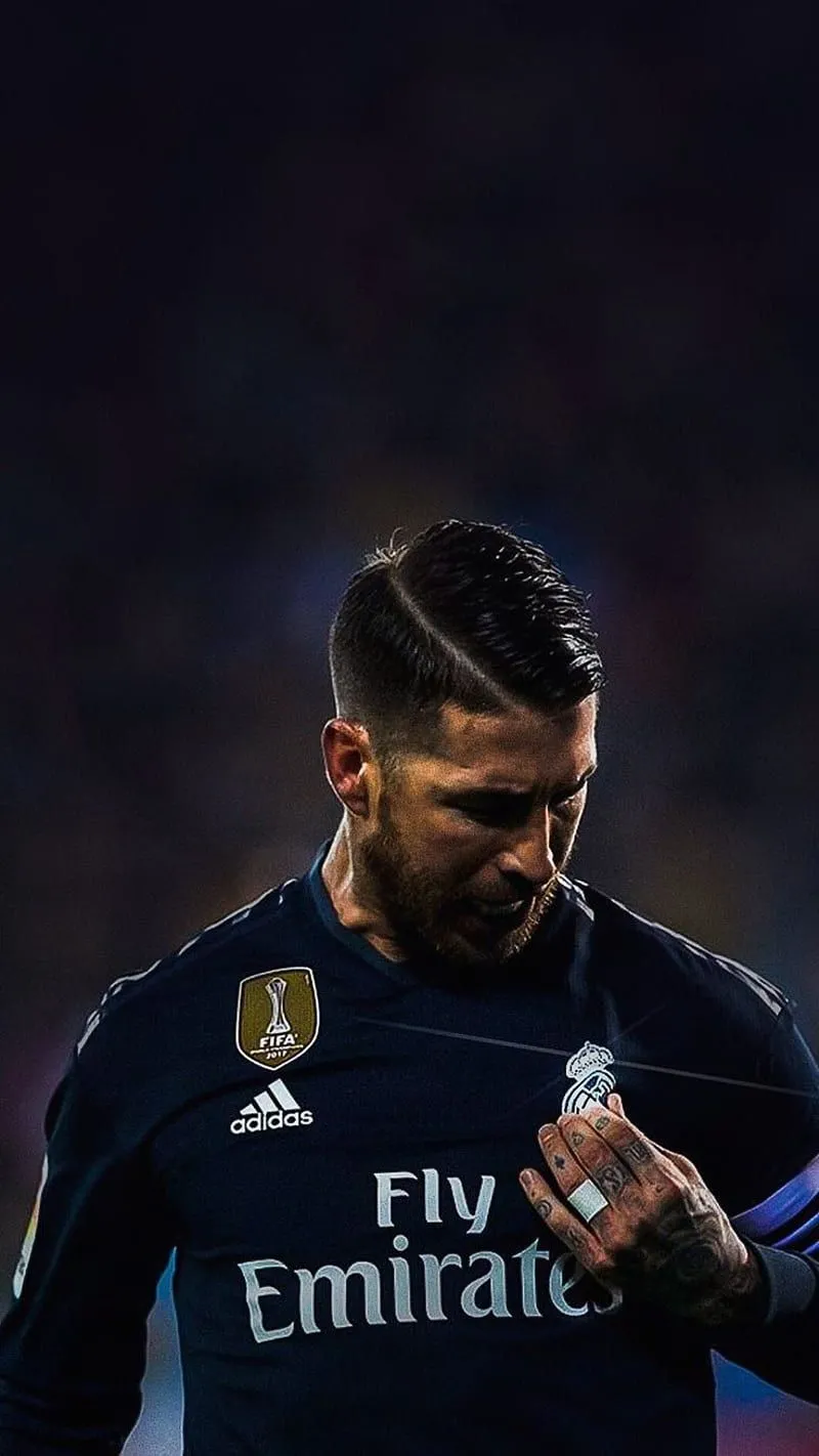 Sergio ramos, real madrid, sergio ramos, spain, HD phone wallpaper