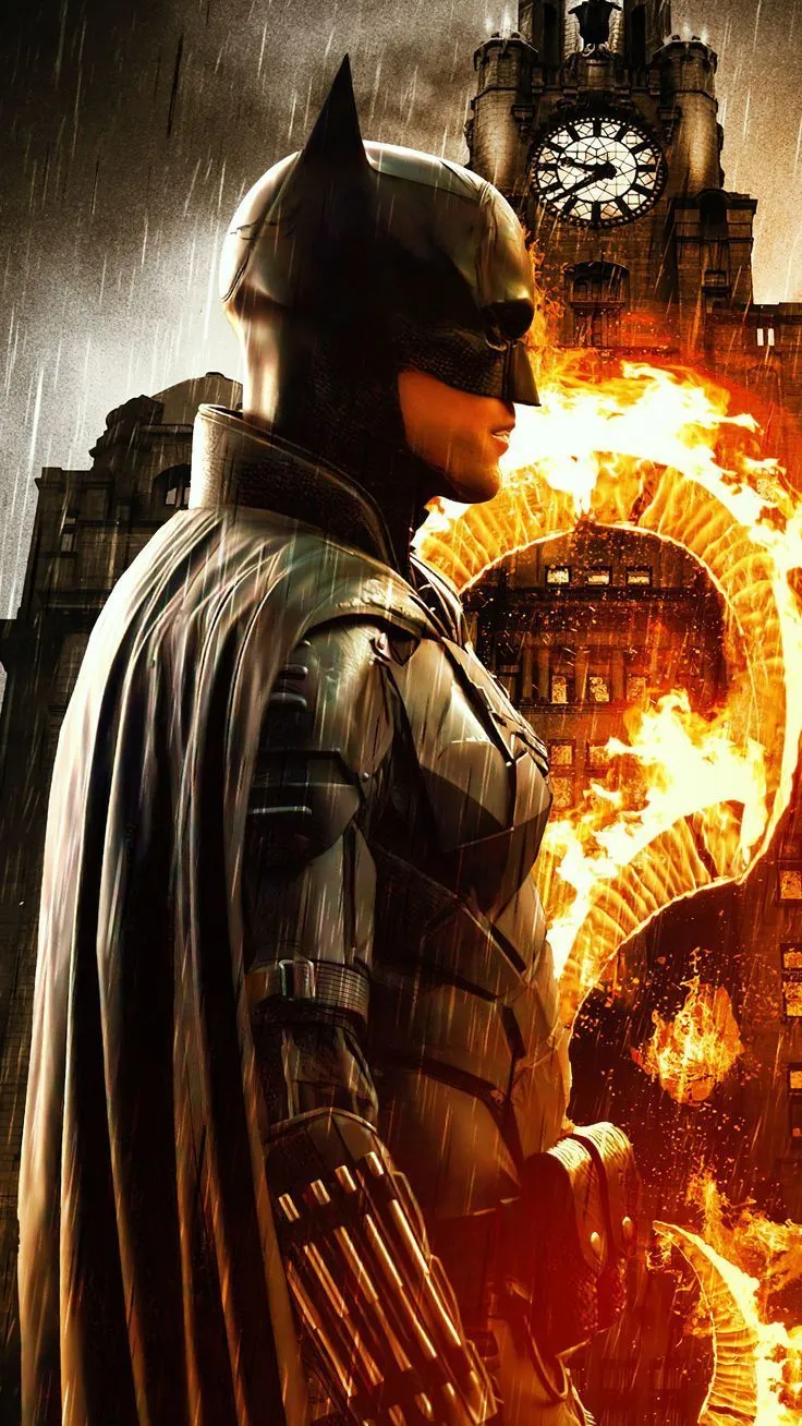 The Batman 4k Vertical Phone Wallpaper