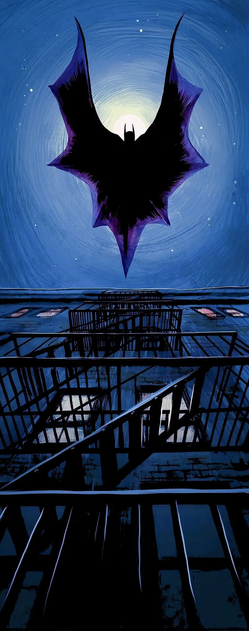 Vertical, dark, Batman, portrait display, HD phone wallpaper