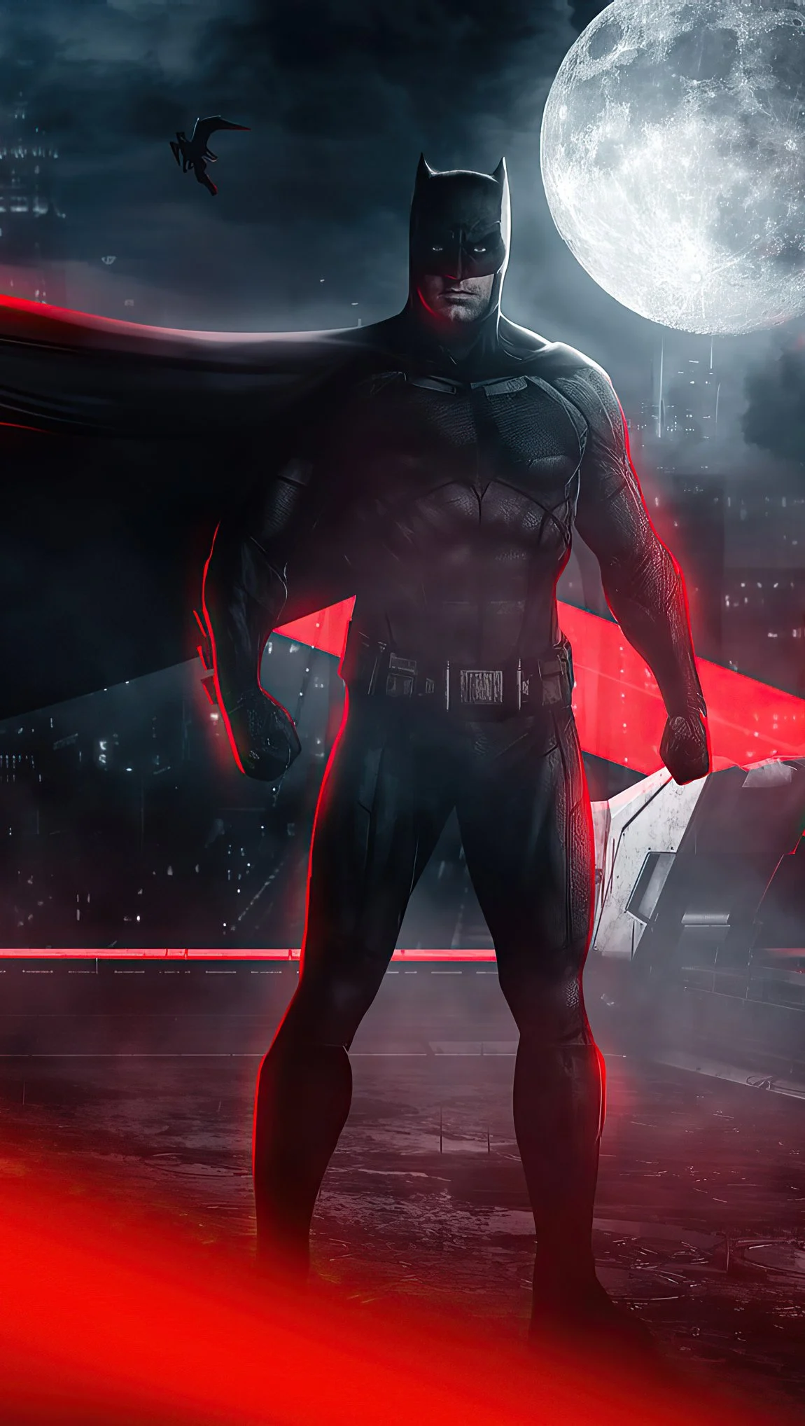 Batman in Justice League Wallpaper 4K for iPhone and Mobile Phone