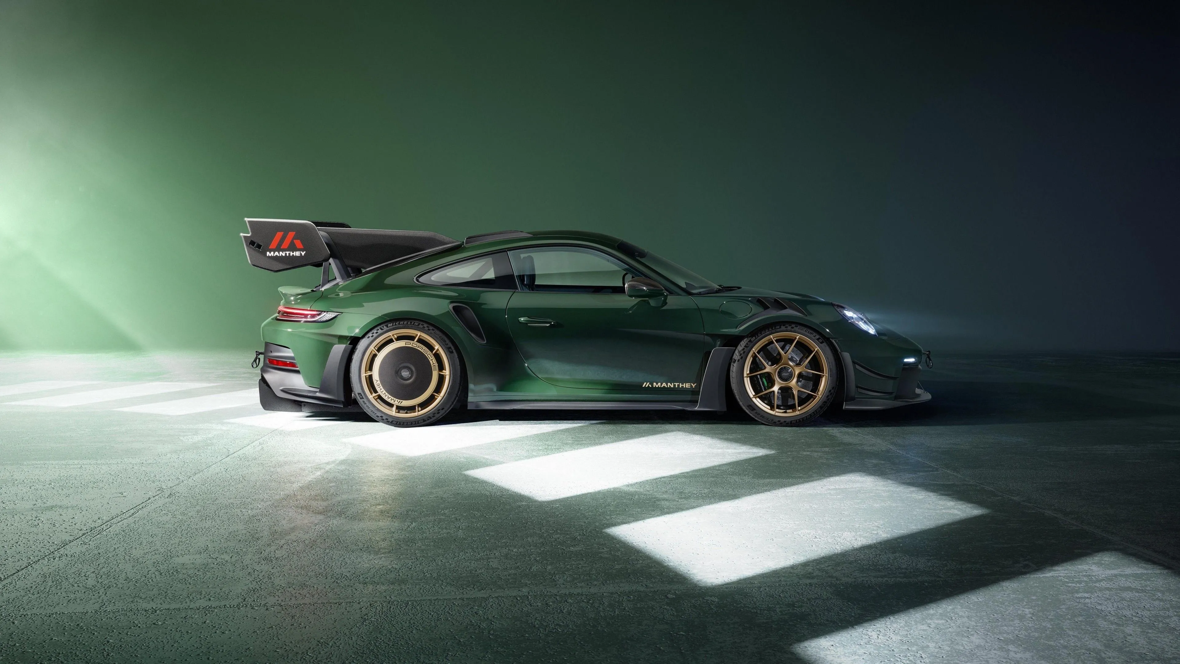 Porsche 911 GT3 RS with Manthey Kit 4K Wallpaper Car Wallpaper