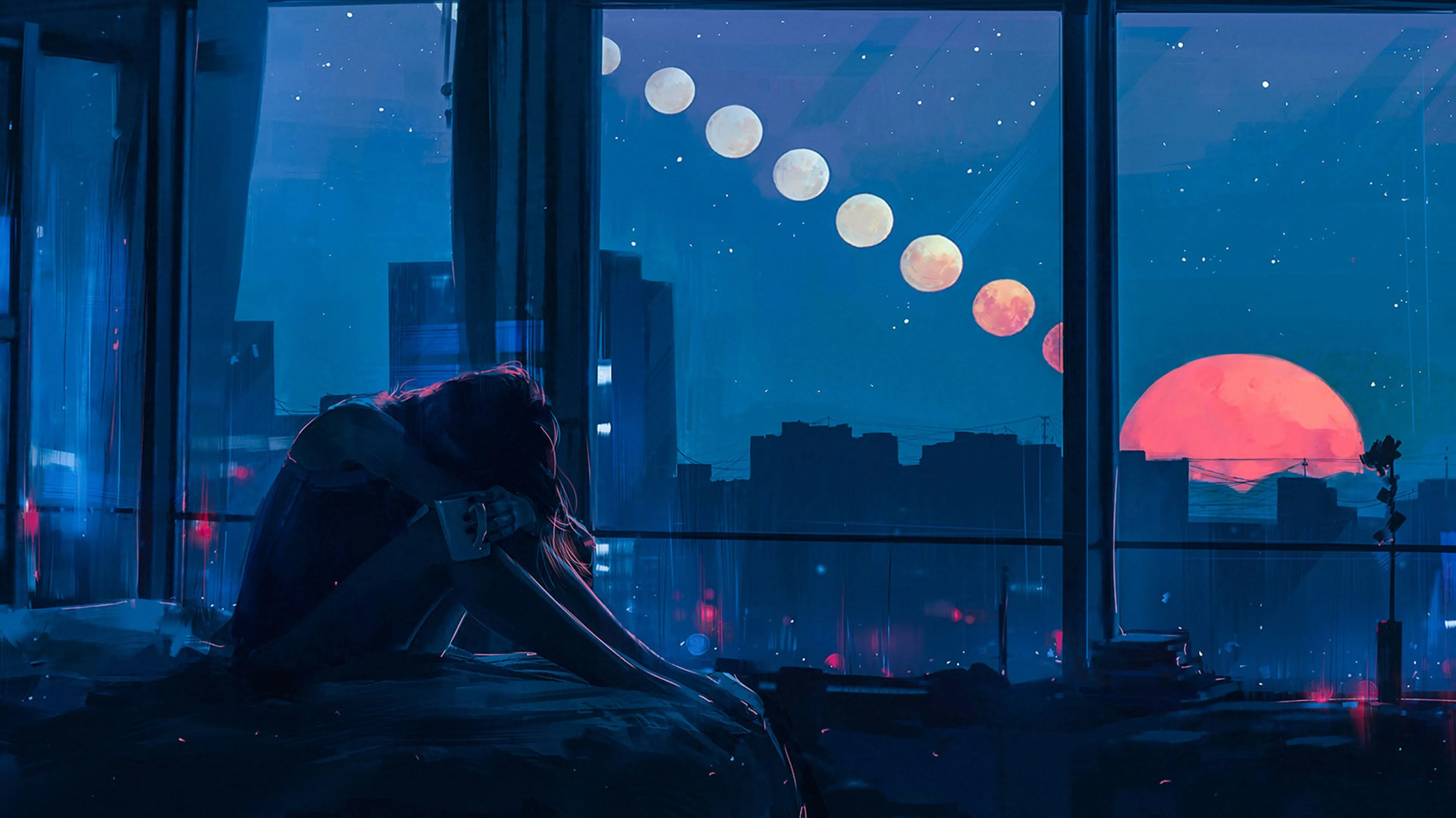 Sad Day Art 4K , HD 4k Wallpaper, Image, Background, Photos and Picture