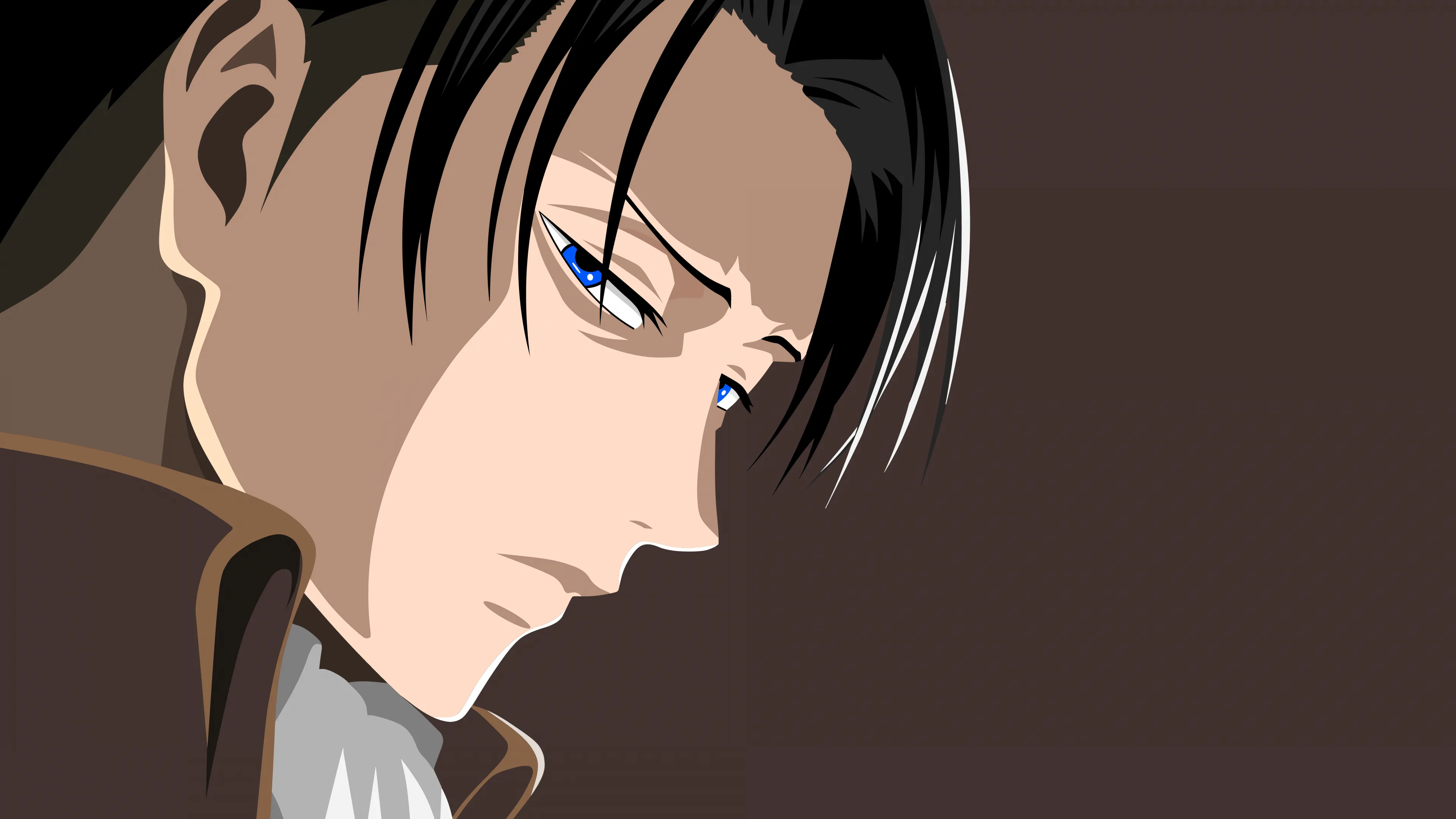 Levi Ackerman Wallpaper 4K, Captain Levi, Attack on Titan