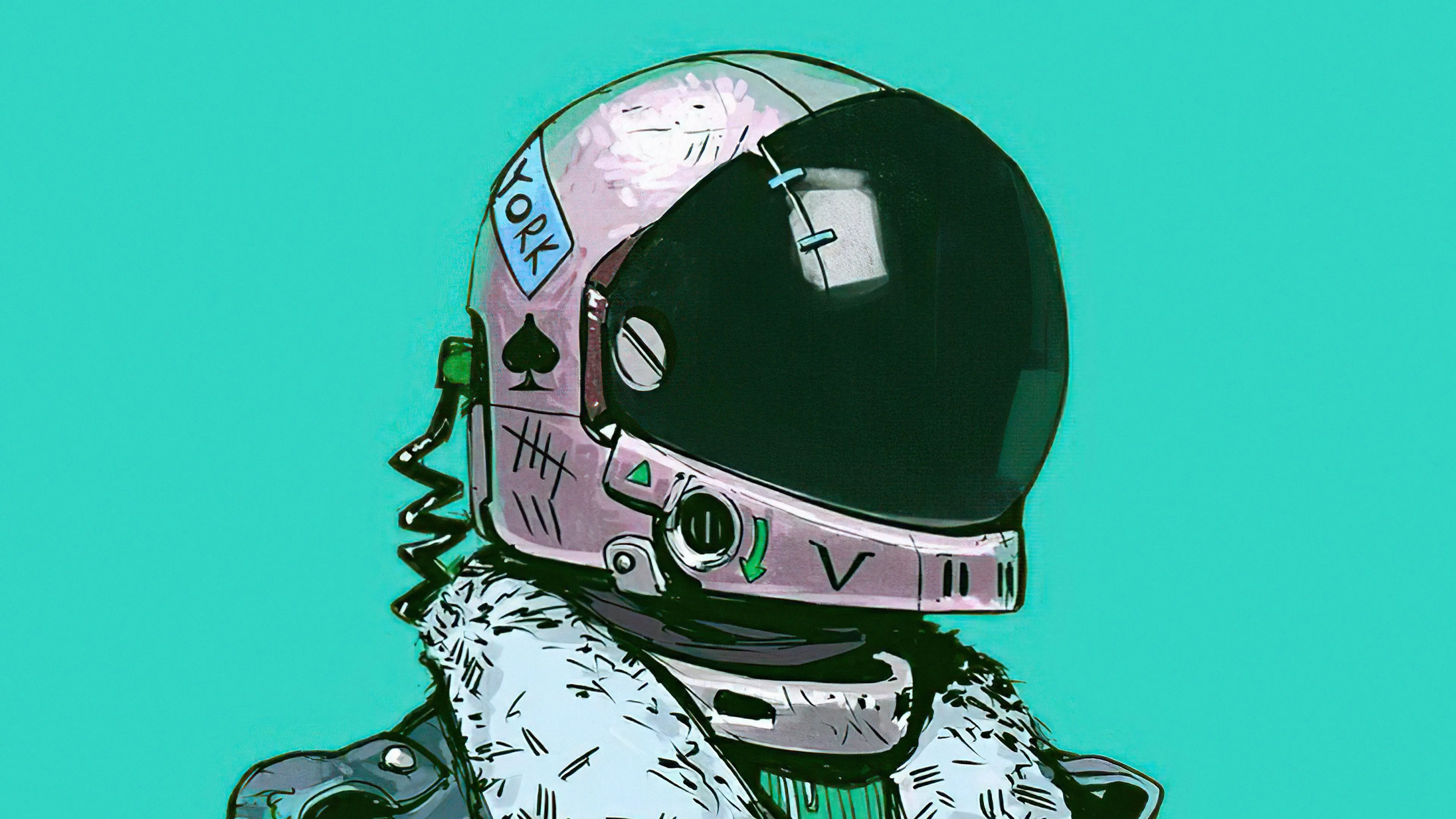 Astronaut Comic Art 4k Wallpaper, HD Artist Wallpaper, 4k Wallpaper, Image, Background, Photos and Picture