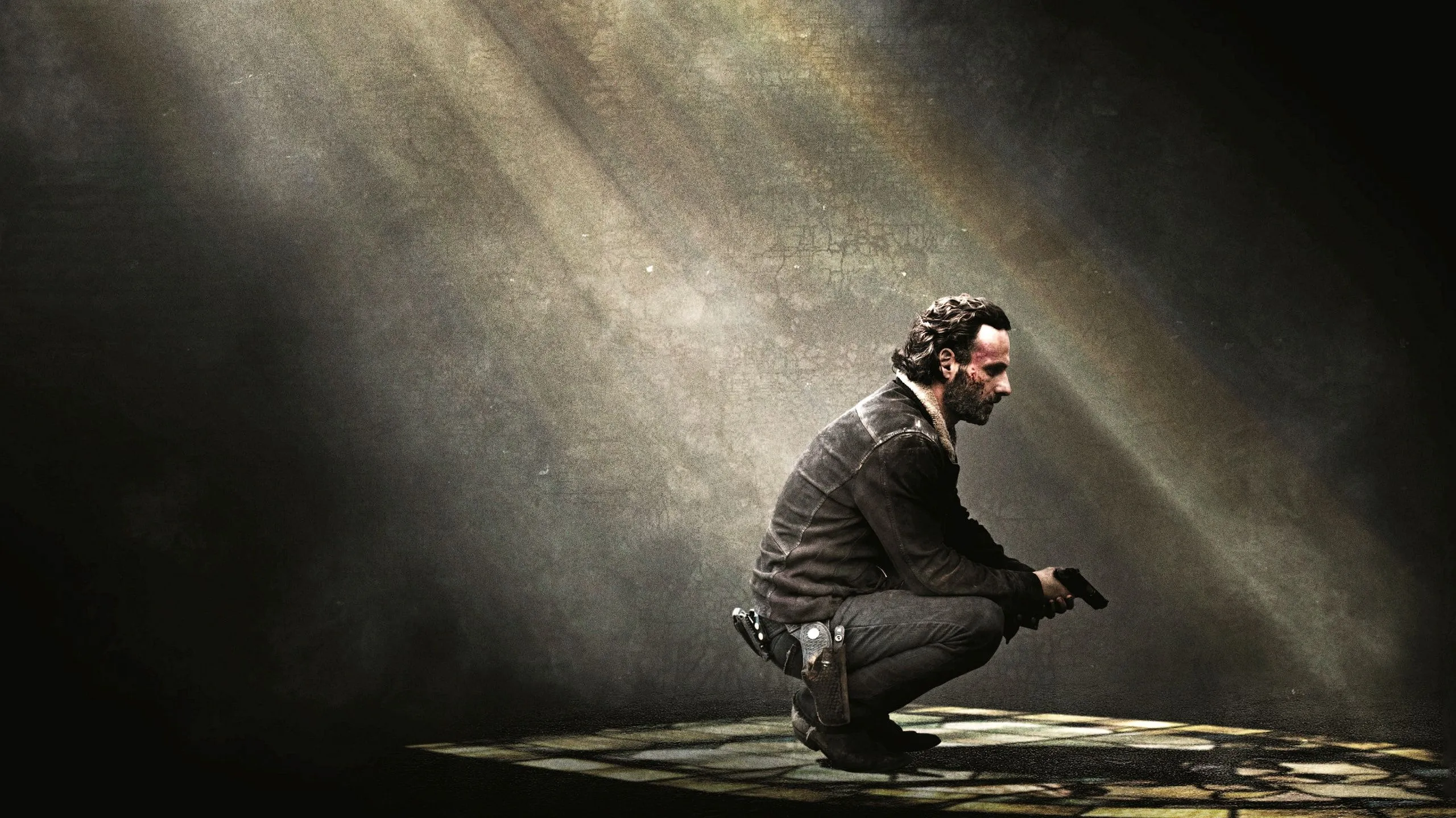 Rick Grimes Wallpaper 4K, Andrew Lincoln, The Walking Dead