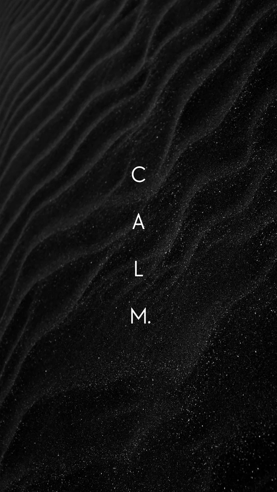 black wallpaper