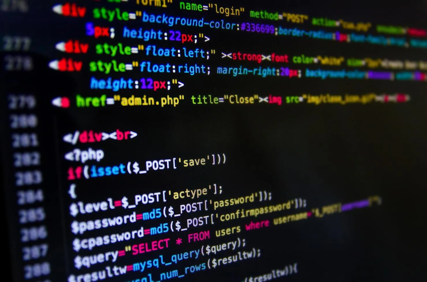 Desktop source code and Wallpaper by coding and programming