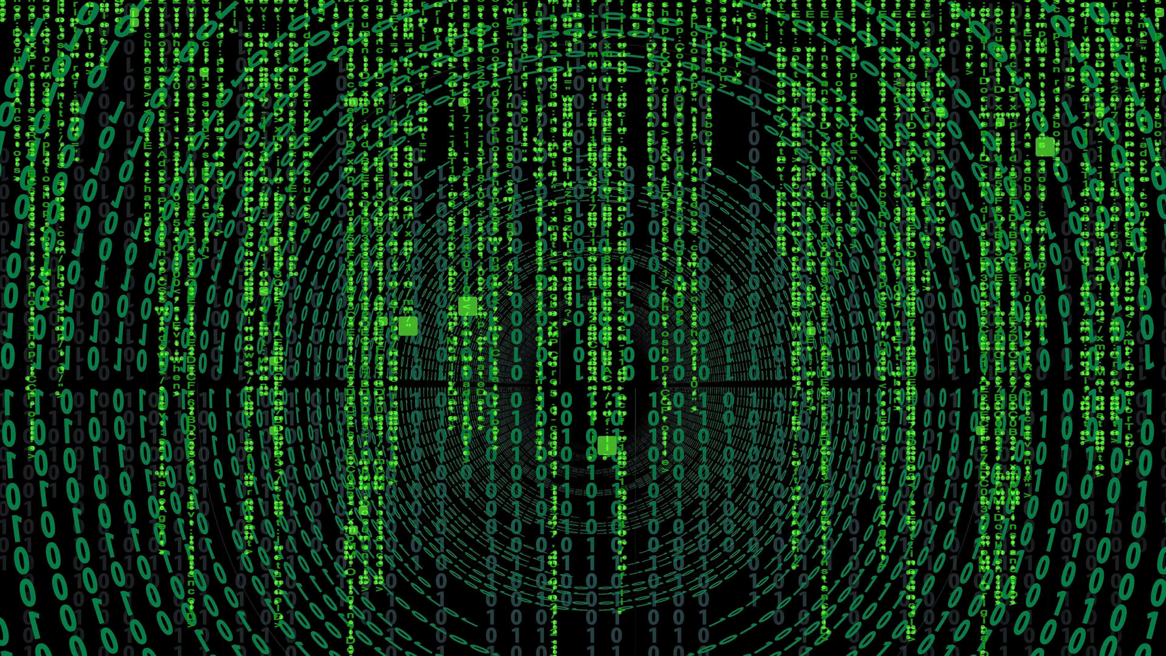 Matrix Code 4K HD Wallpaper