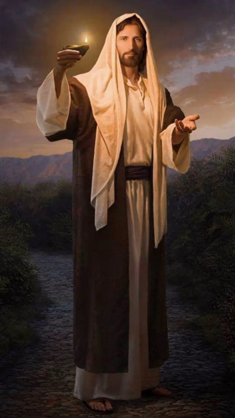 Come to me, candle, jesus, male, son of god, HD phone wallpaper