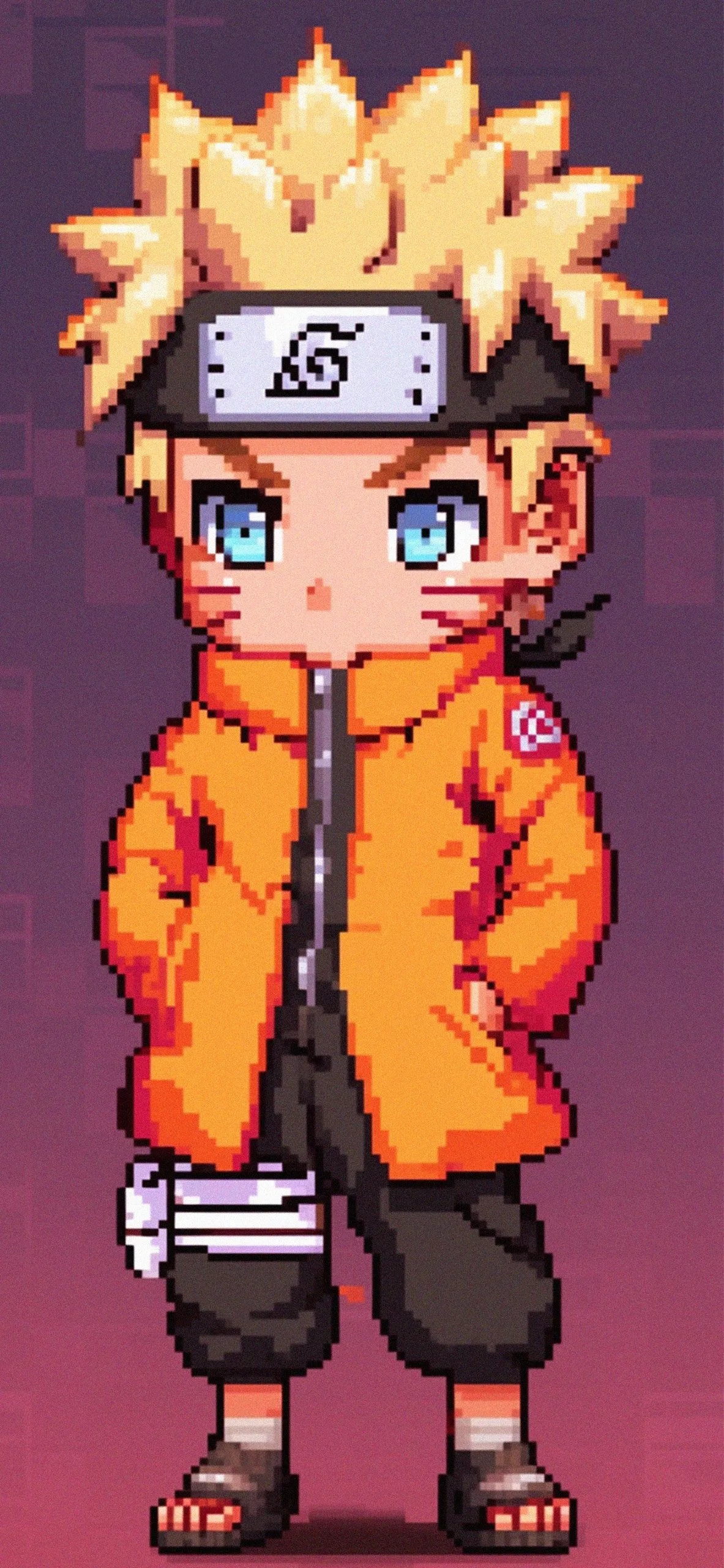 Pixel Naruto Cute Art Wallpaper Naruto Wallpaper HD