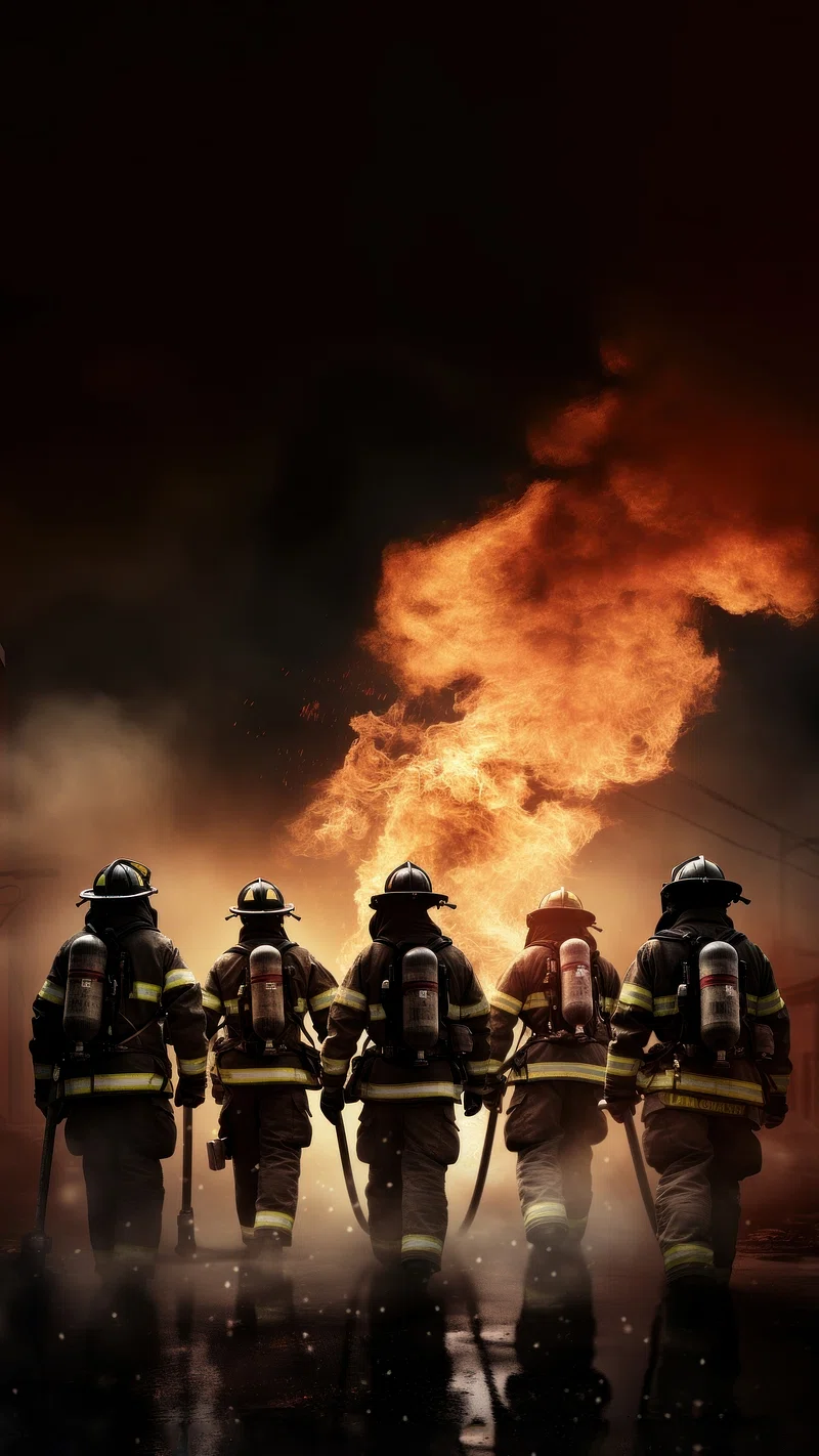 Firefighter Image Wallpaper