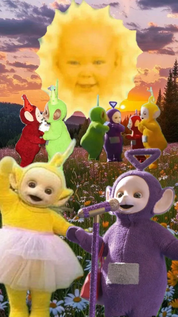 Teletubies. Teletubbies, Wallpaper, iPhone wallpaper