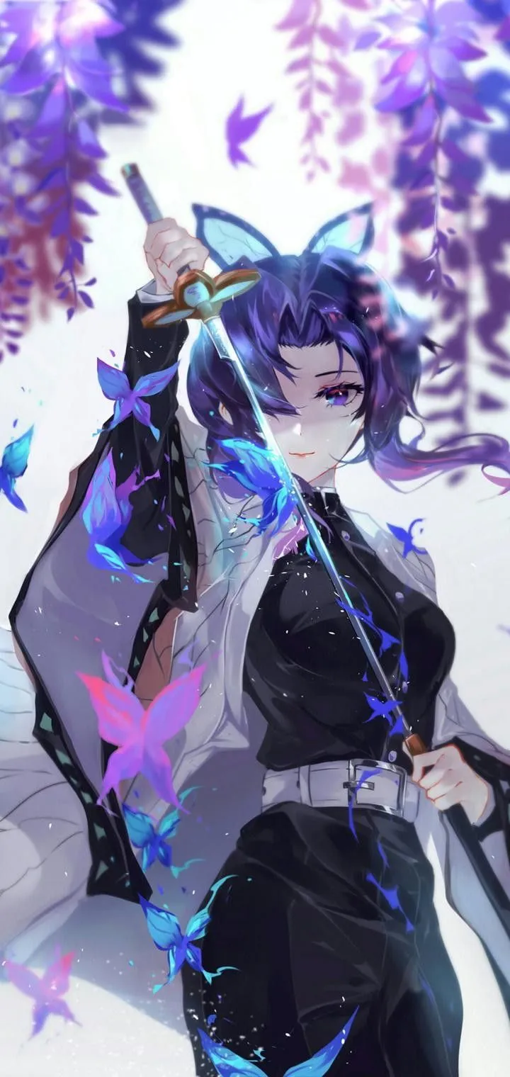 Shinobu kocho HD 4k wallpaper demon slayer kimetsu no yaiba