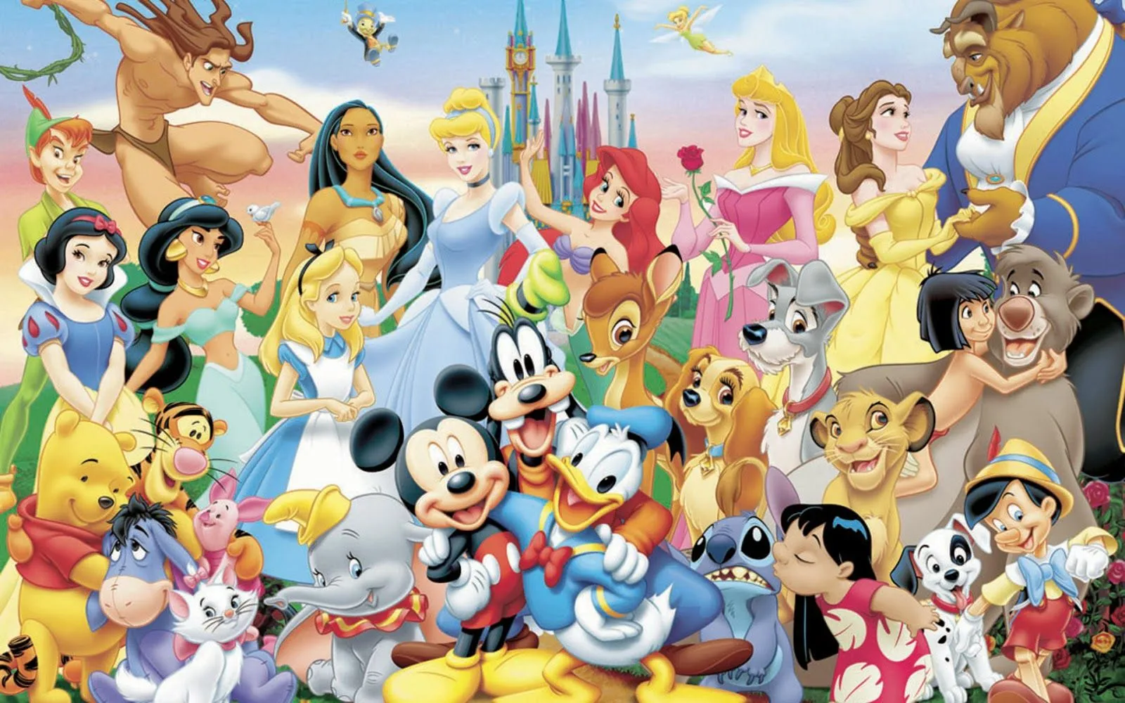 Disney Characters Wallpaper HD 21649