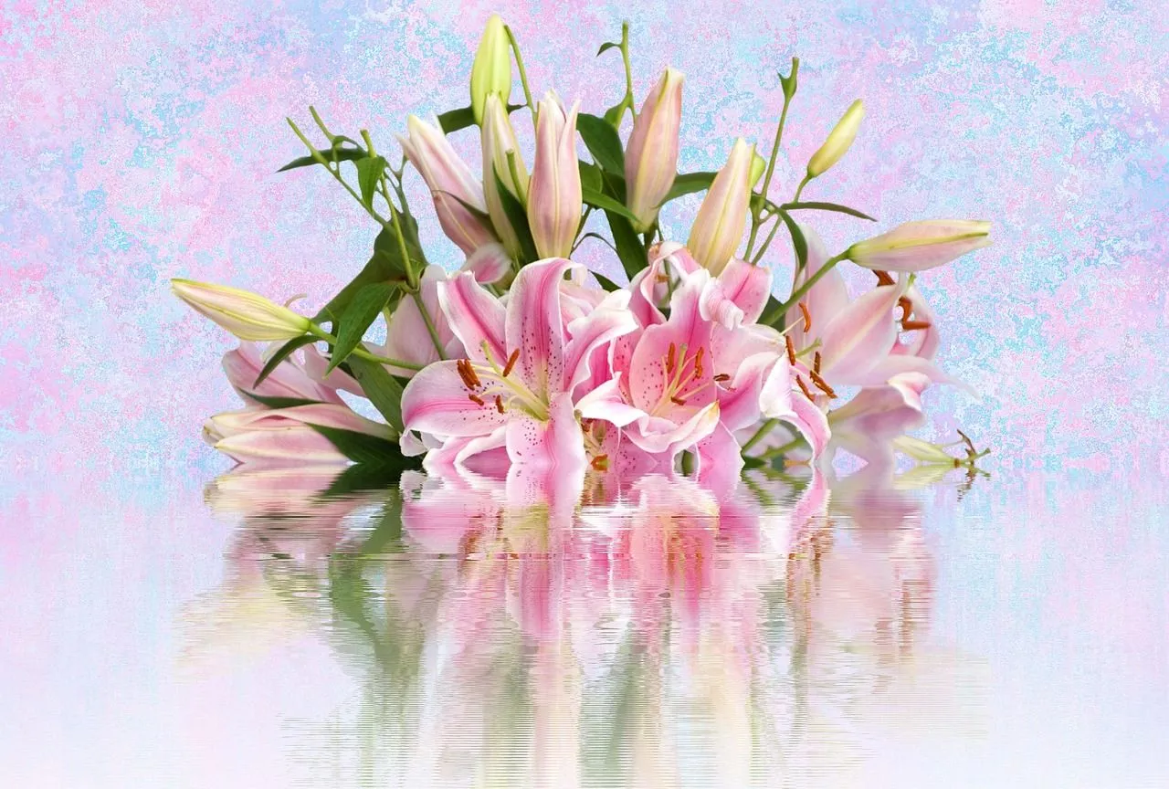 Lilies Pink Ornamental