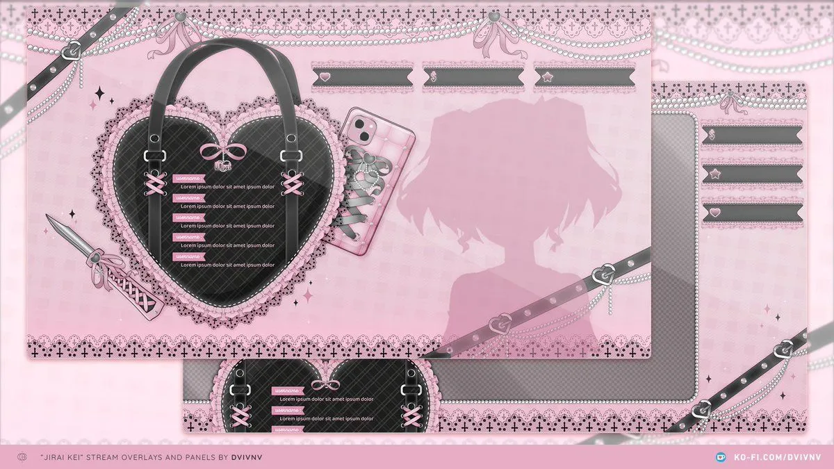 Goth, Gothic Lolita, Jirai Kei, Gyaru, what's next? #VTuberAssets