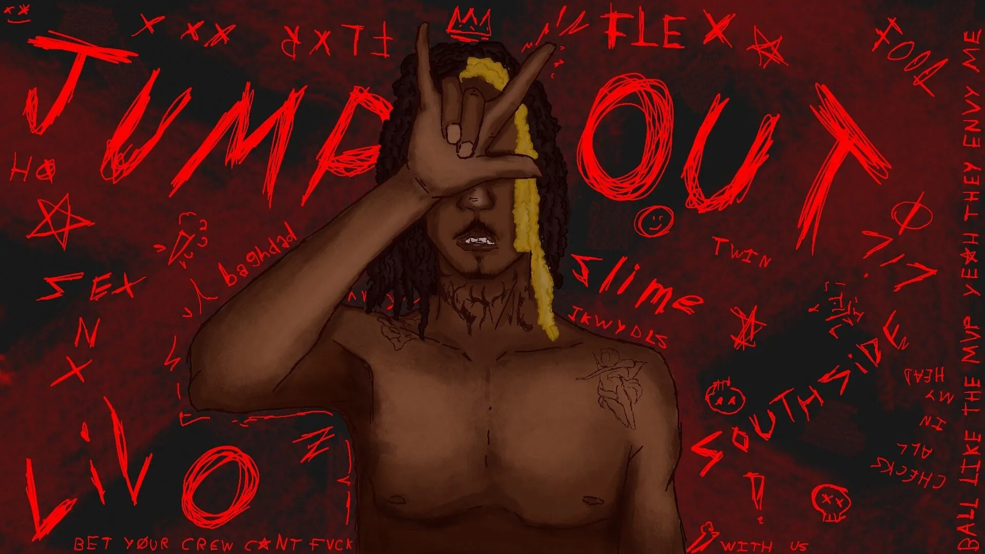 osamason fan art lil o
