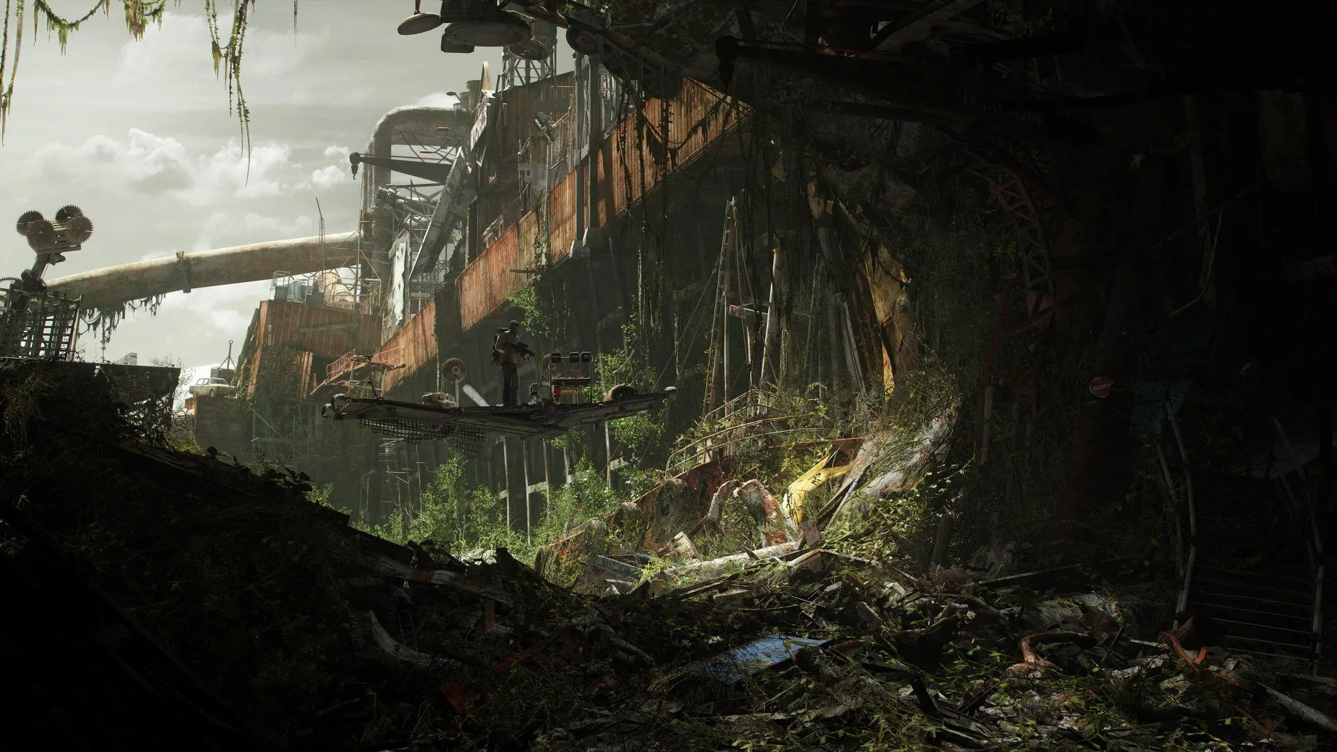 Post Apocalyptic Sci Fi 4K Ultra HD Wallpaper By Vioxtarx2160