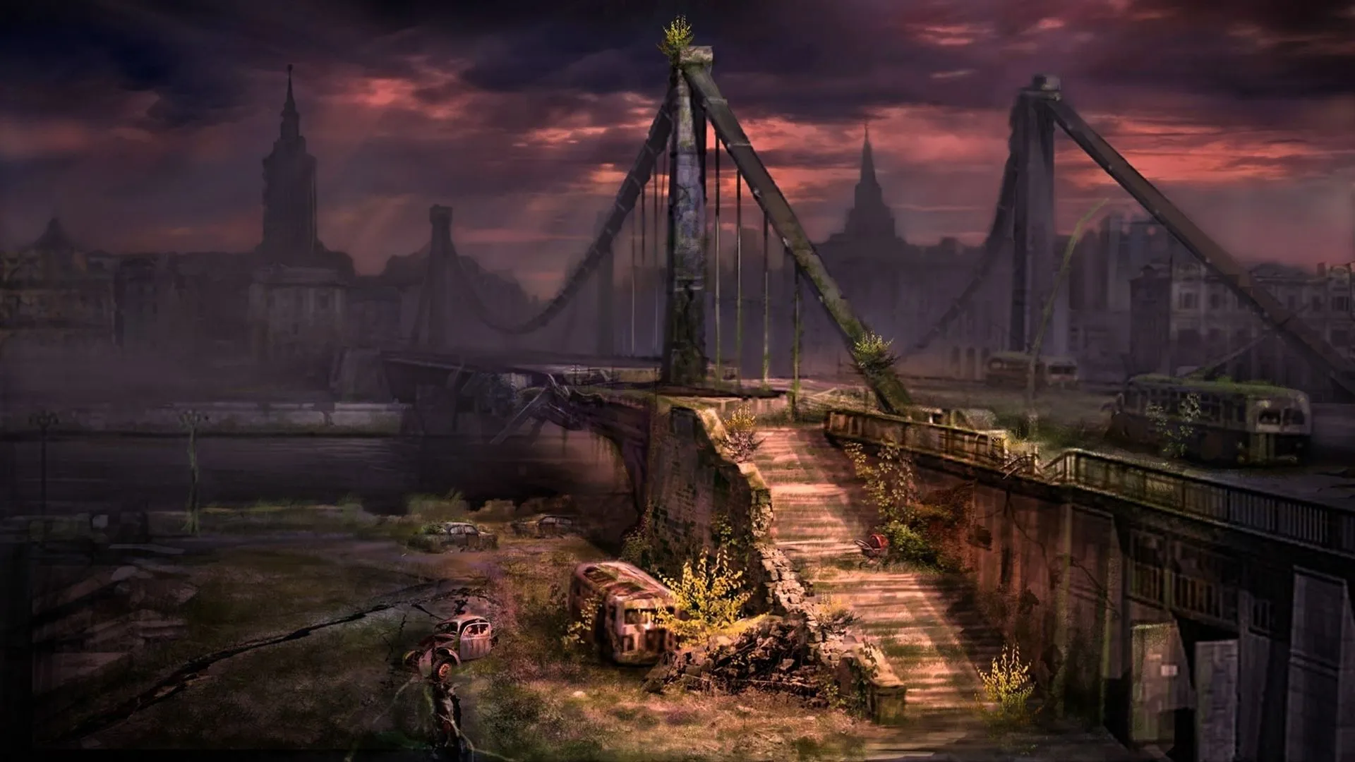 Desktop wallpaper: Apocalyptic, Video Game, Other, City, Destruction, Post Apocalyptic 4K free download for PC. 547544