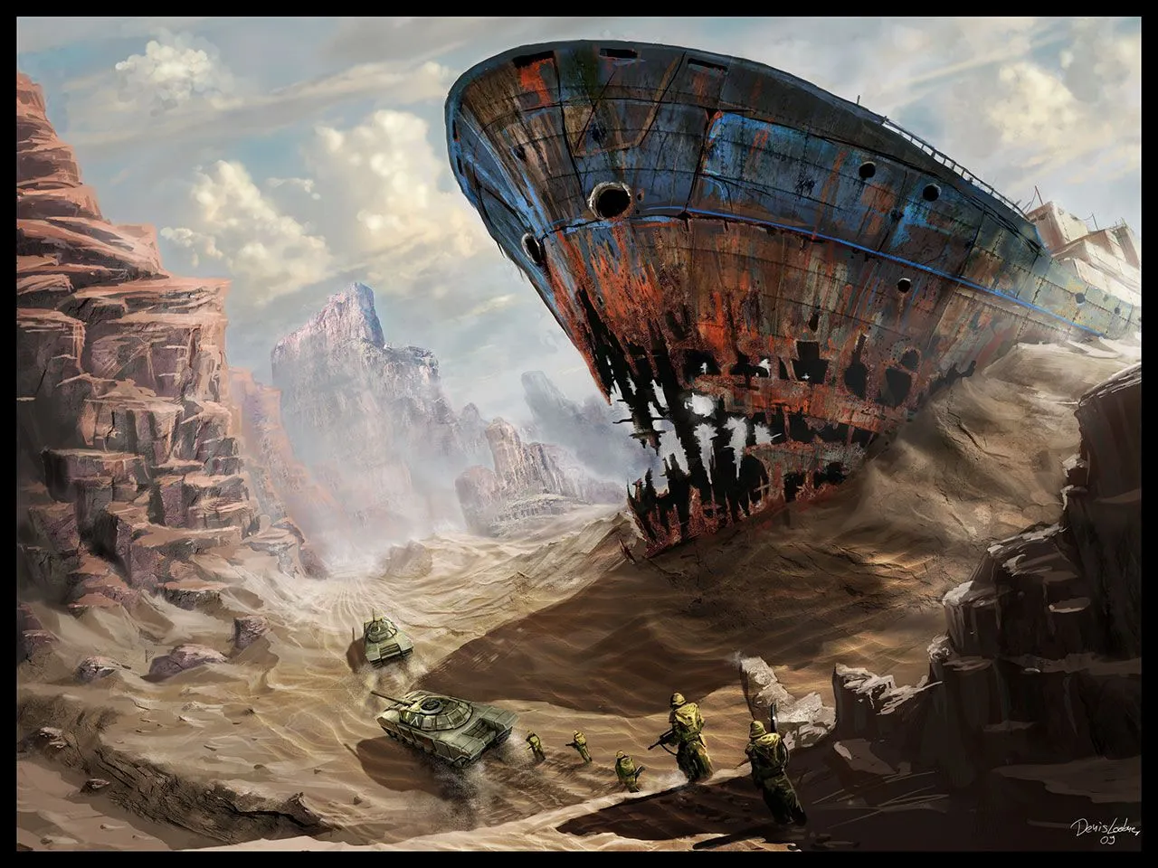 Desktop wallpaper: Sci Fi, Post Apocalyptic 4K free download for PC. 1449173