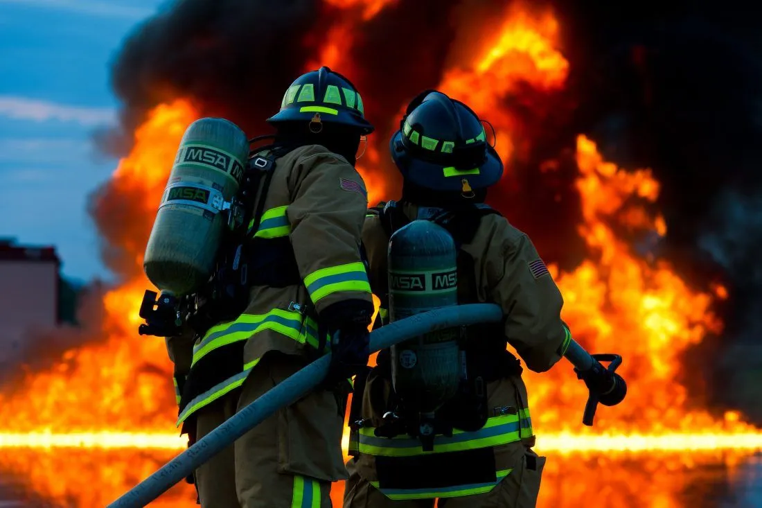 Firefighters Royalty Free