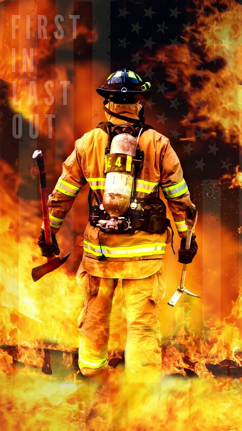 FIREFIGHTER, eeuu, HD phone wallpaper