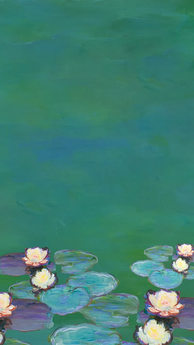 Claude Monet Water Lilies Image Wallpaper