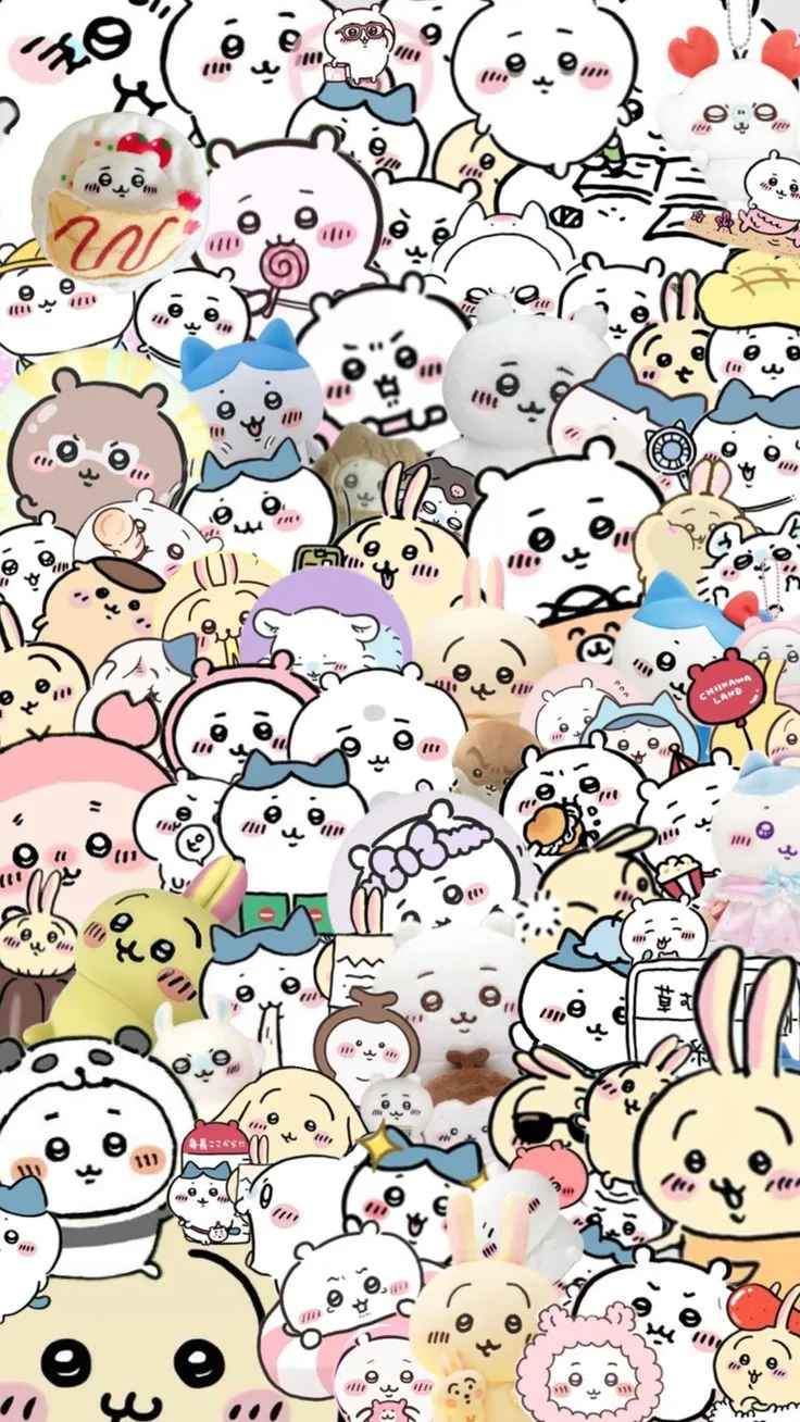 chiikawa #hachiware #usagi #cute #collages