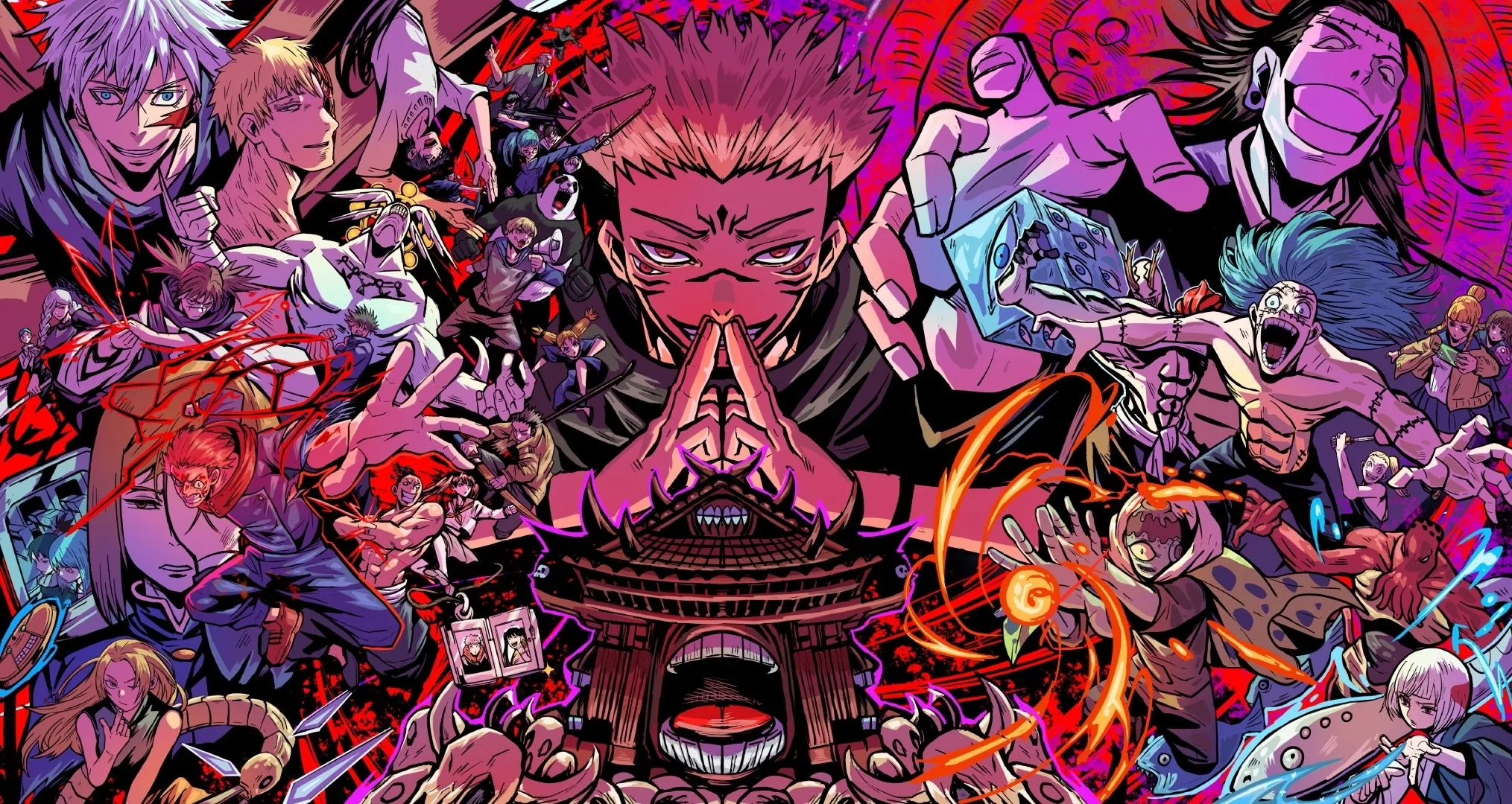 Jujutsu Kaisen Shibuya Incident Arc Art Wallpaper, HD Anime 4K Wallpaper, Image and Background