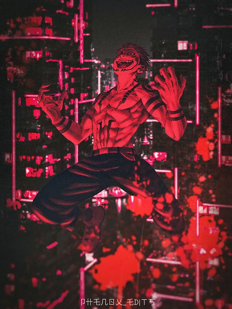 Ryomen Sukuna, jujutsu kaisen, HD phone wallpaper
