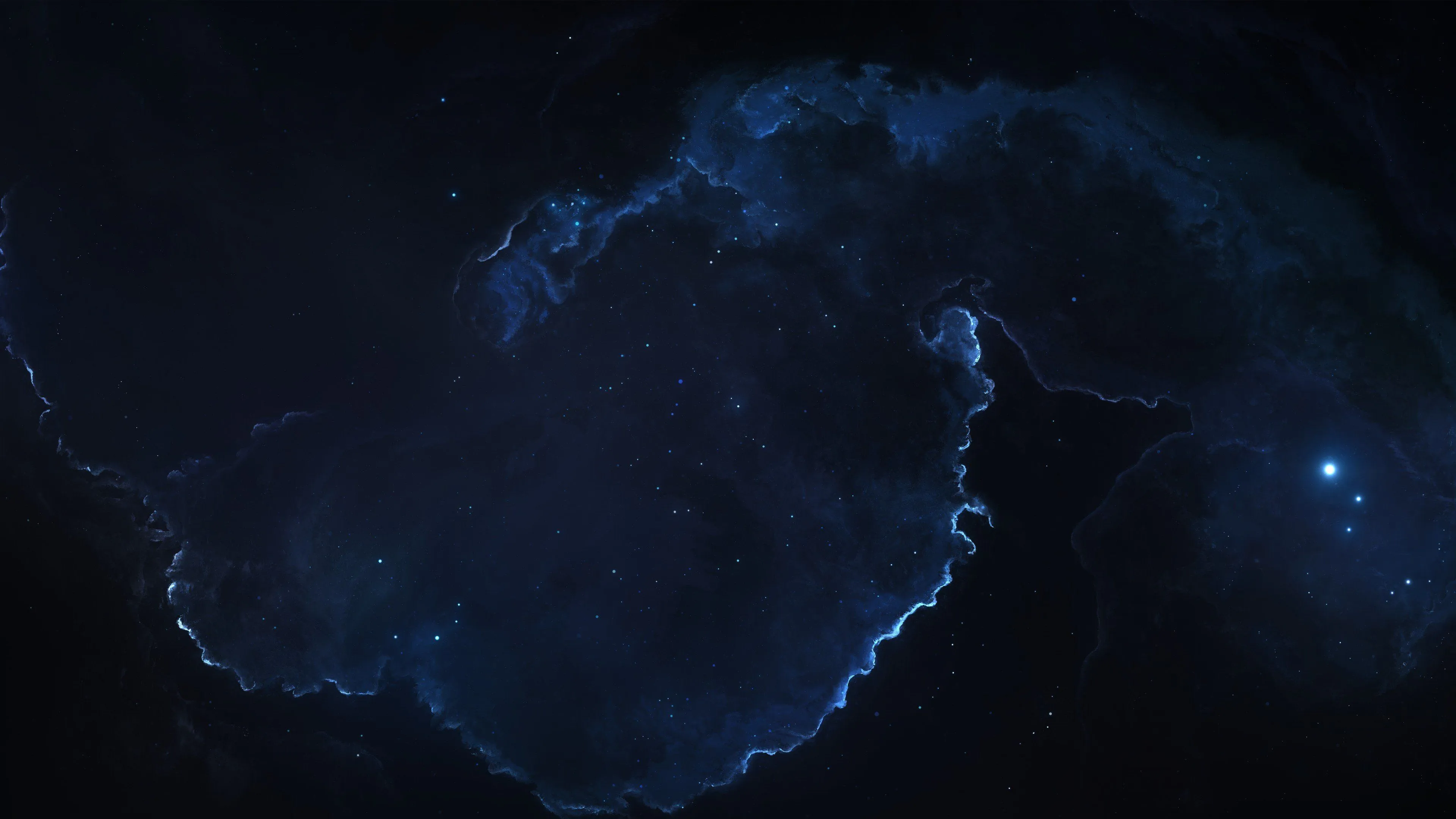 Space Minimalist Wallpaper 3840x2160 64831