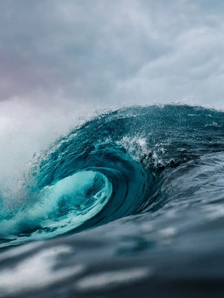 Ocean Wallpaper 4K, Waves, Water, High tides, 5K