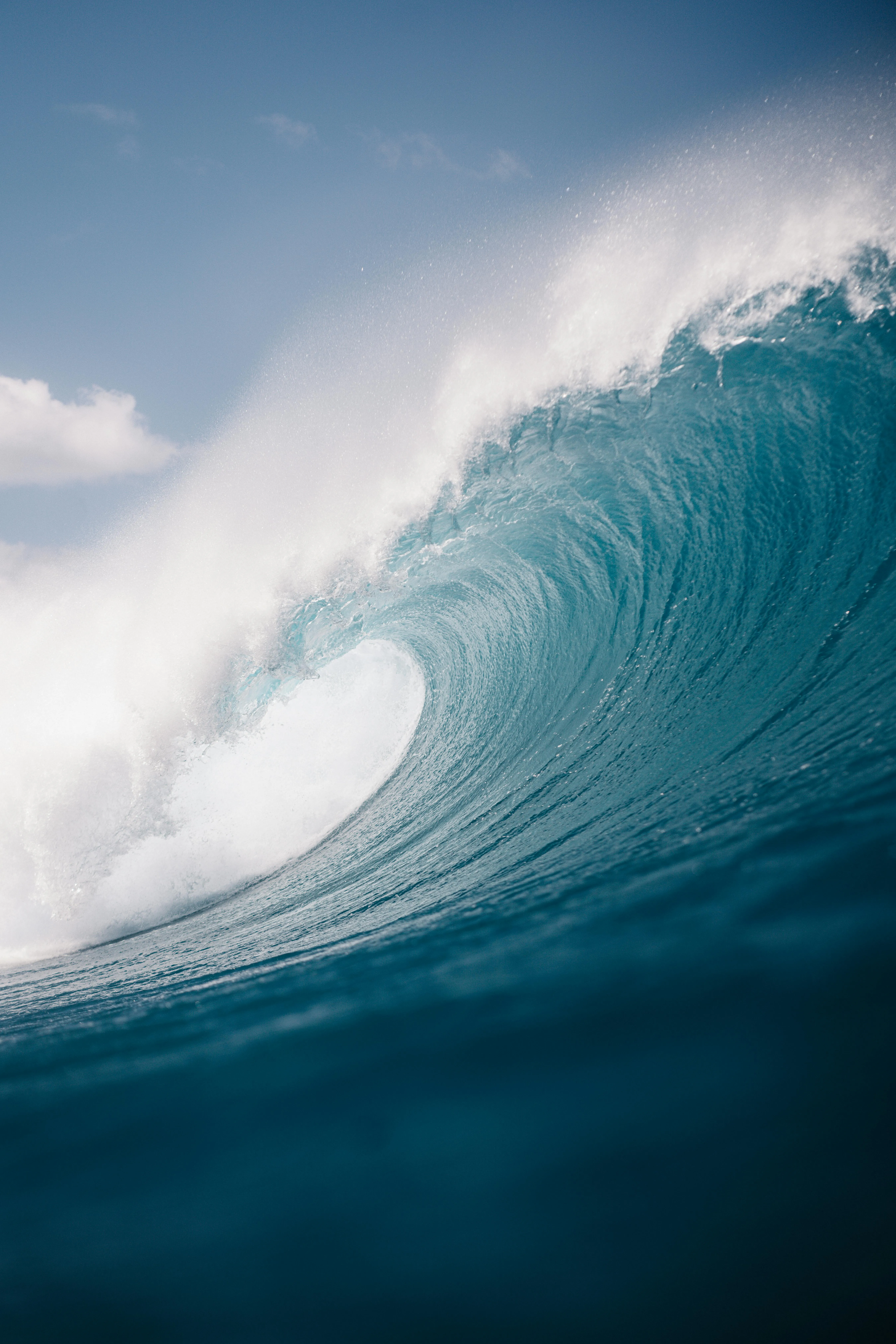 Close Up Of A Wave On The Sea · Free
